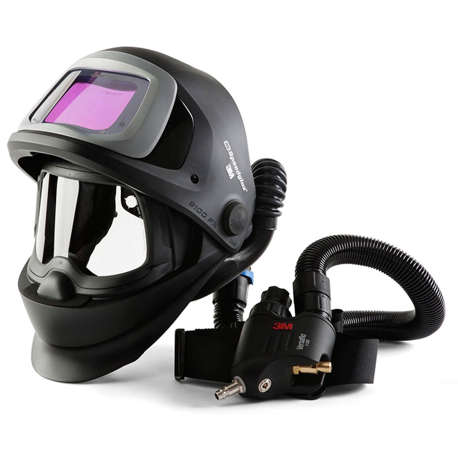 3M Schweißhelm SPEEDGLAS 9100 FX AIR Schweißmaske mit V-500E Atemschutzsystem
