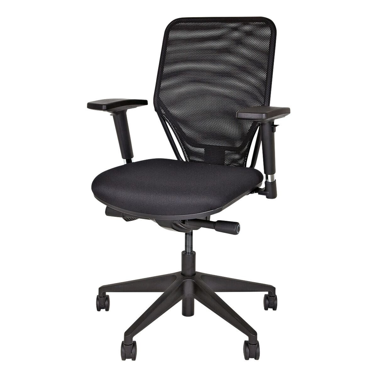 Bisley Schreibtischstuhl Optime Netz, mit verstellbaren Armlehnen