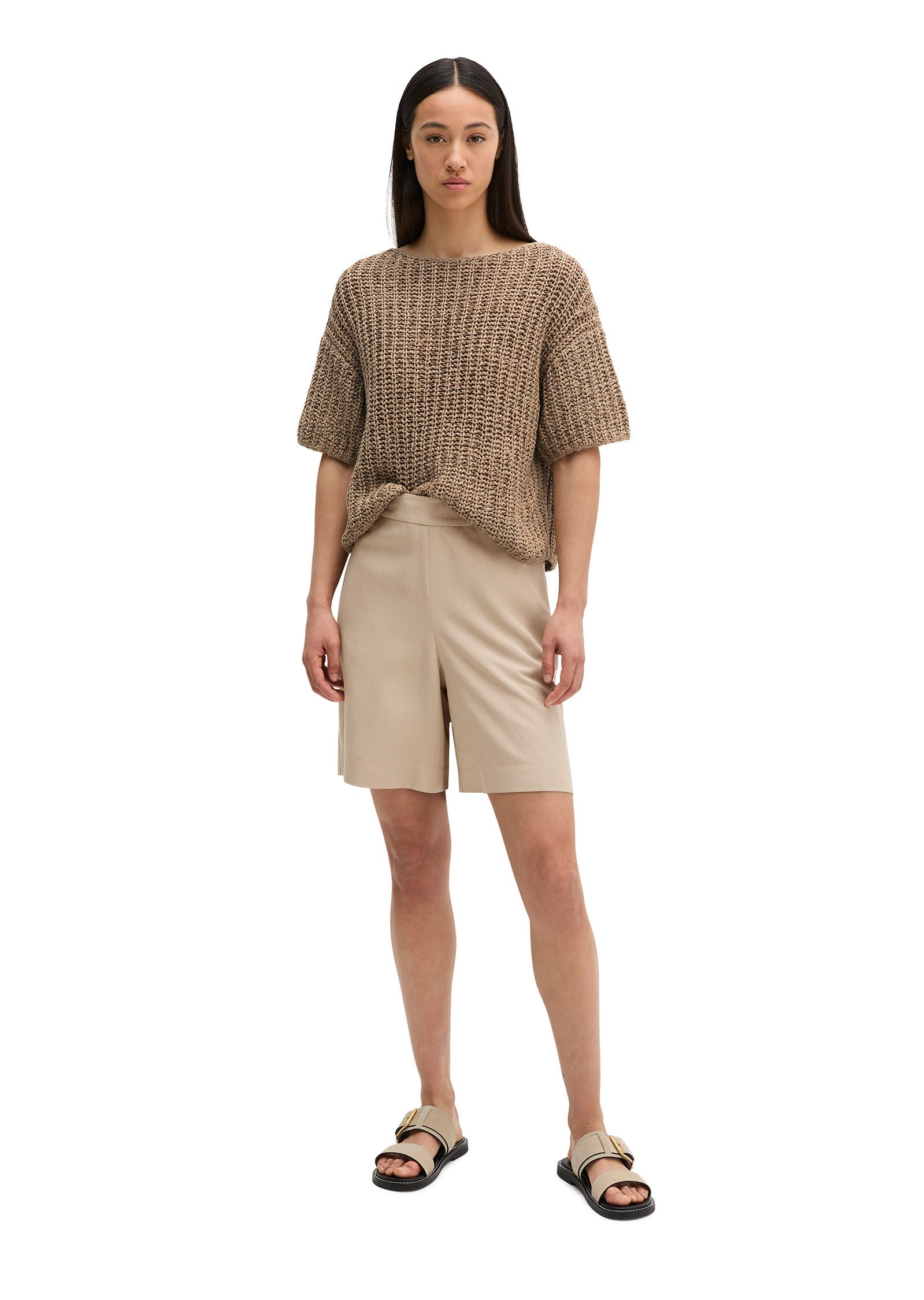 Marc O'Polo Shorts aus TENCEL™ Lyocell – Bild 5 von 5