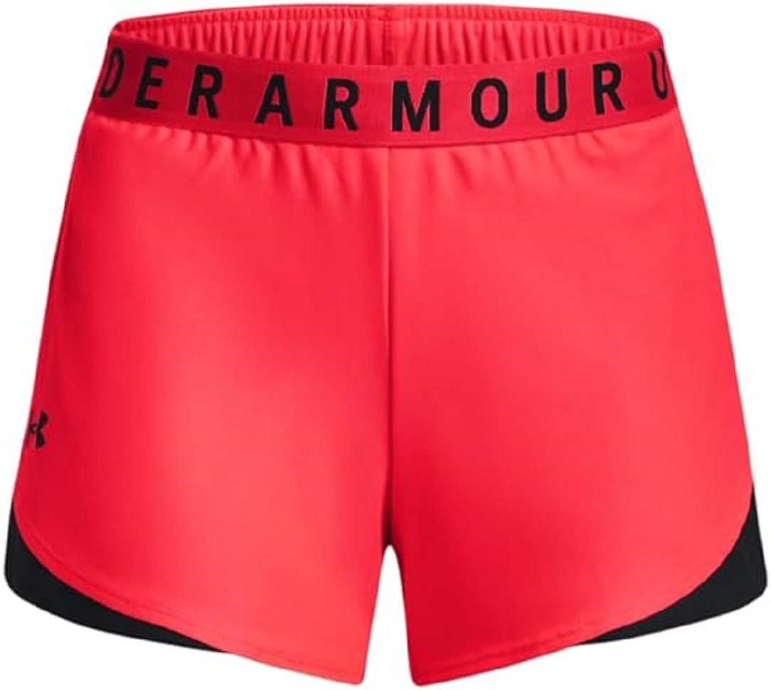 Under Armour® Sweatbermudas Damen Play Up Shorts 3.0 Neonorange