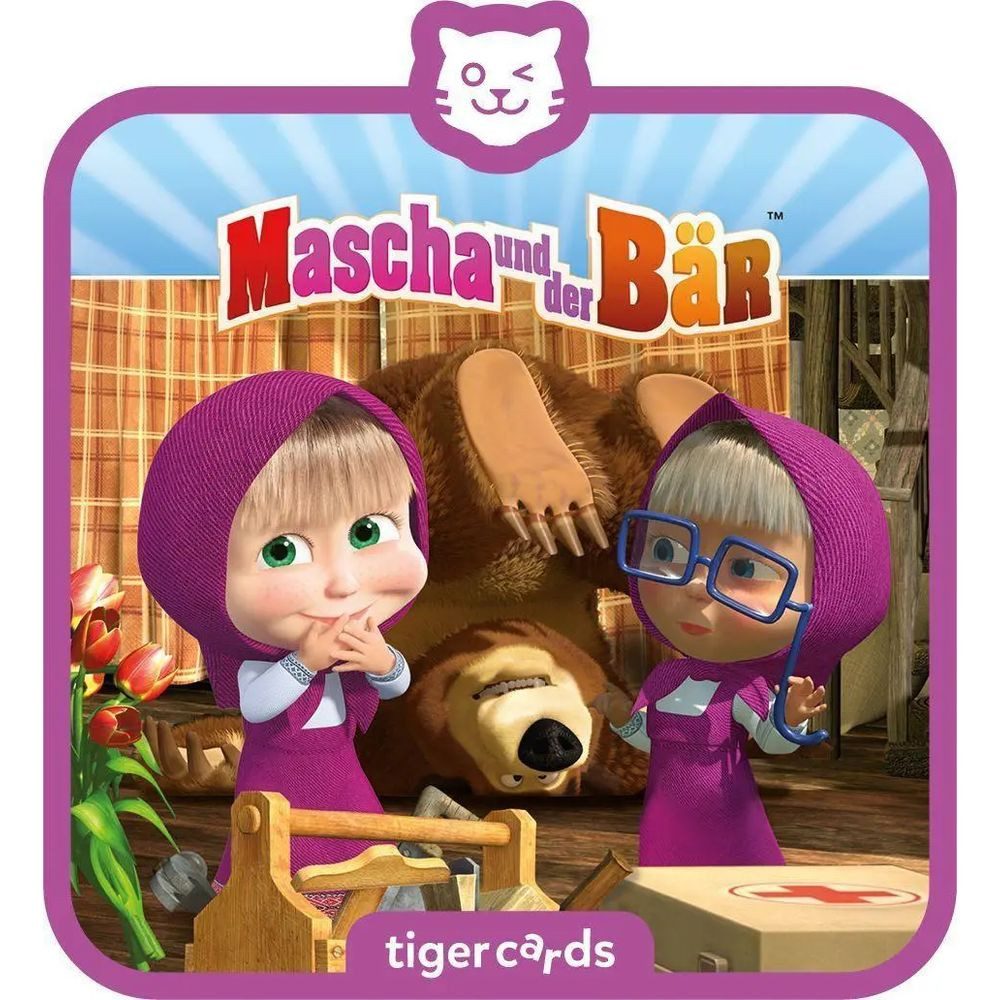 Tiger Media Deutschland GmbH Hörspiel tigercard - Mascha und der Bär - Folge 6: Eine zu viel