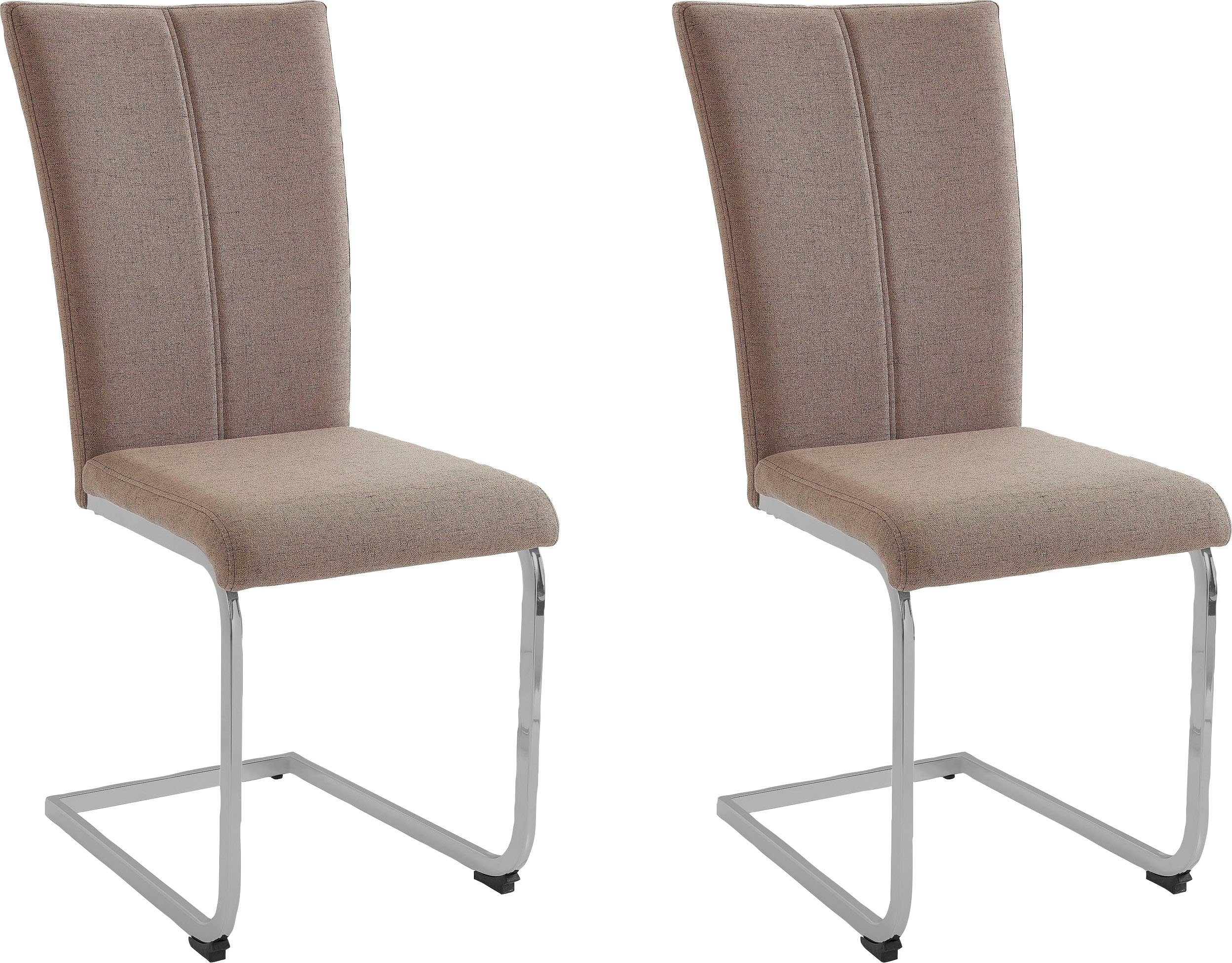 Home affaire Freischwinger "Nils", (Set), 2 St., Microfaser-Feinstruktur, S günstig online kaufen