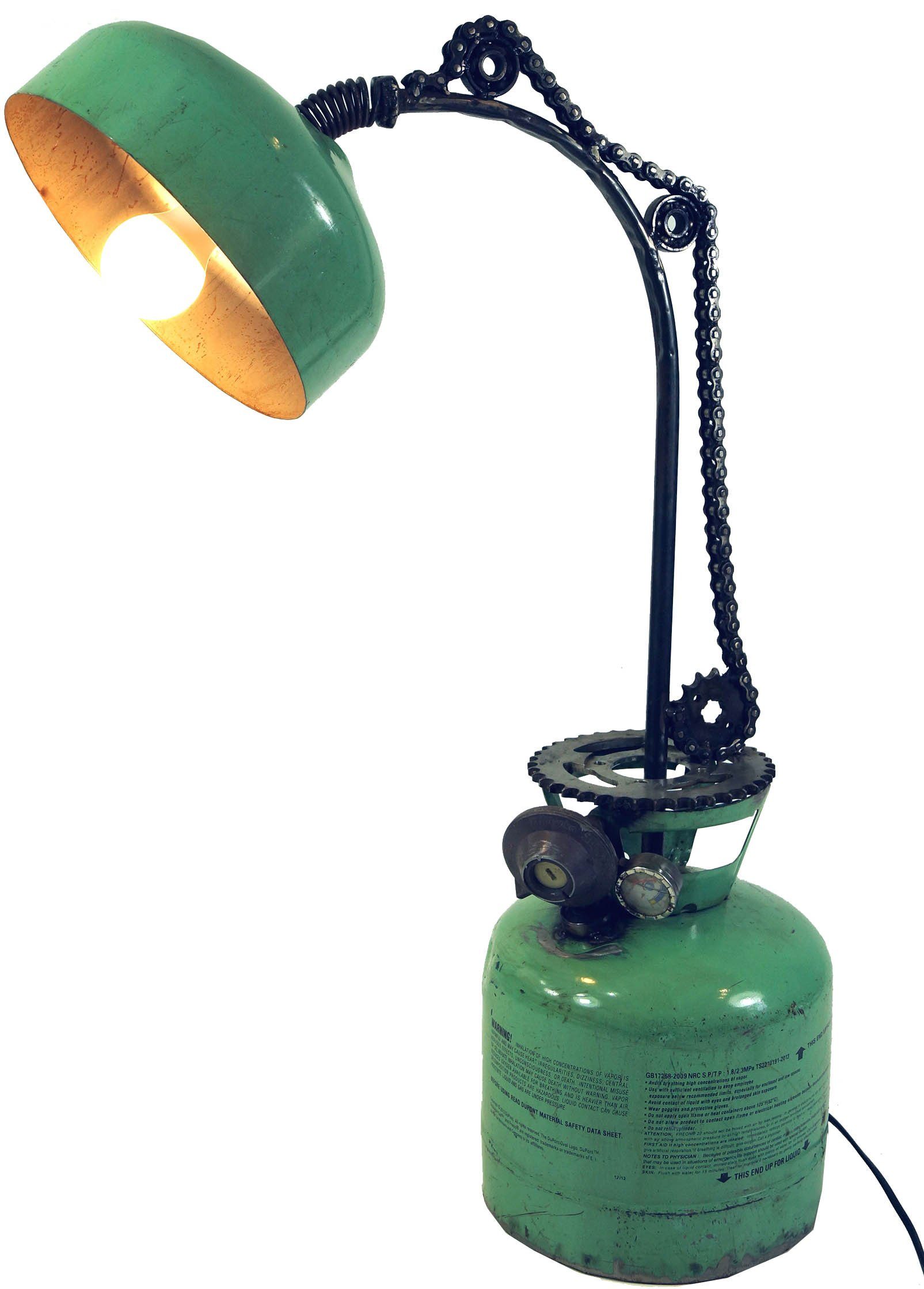 Guru-Shop Stehlampe Stehleuchte, Industrial Style, nicht Leuchtmittel Modell Alang inklusive Upcycling
