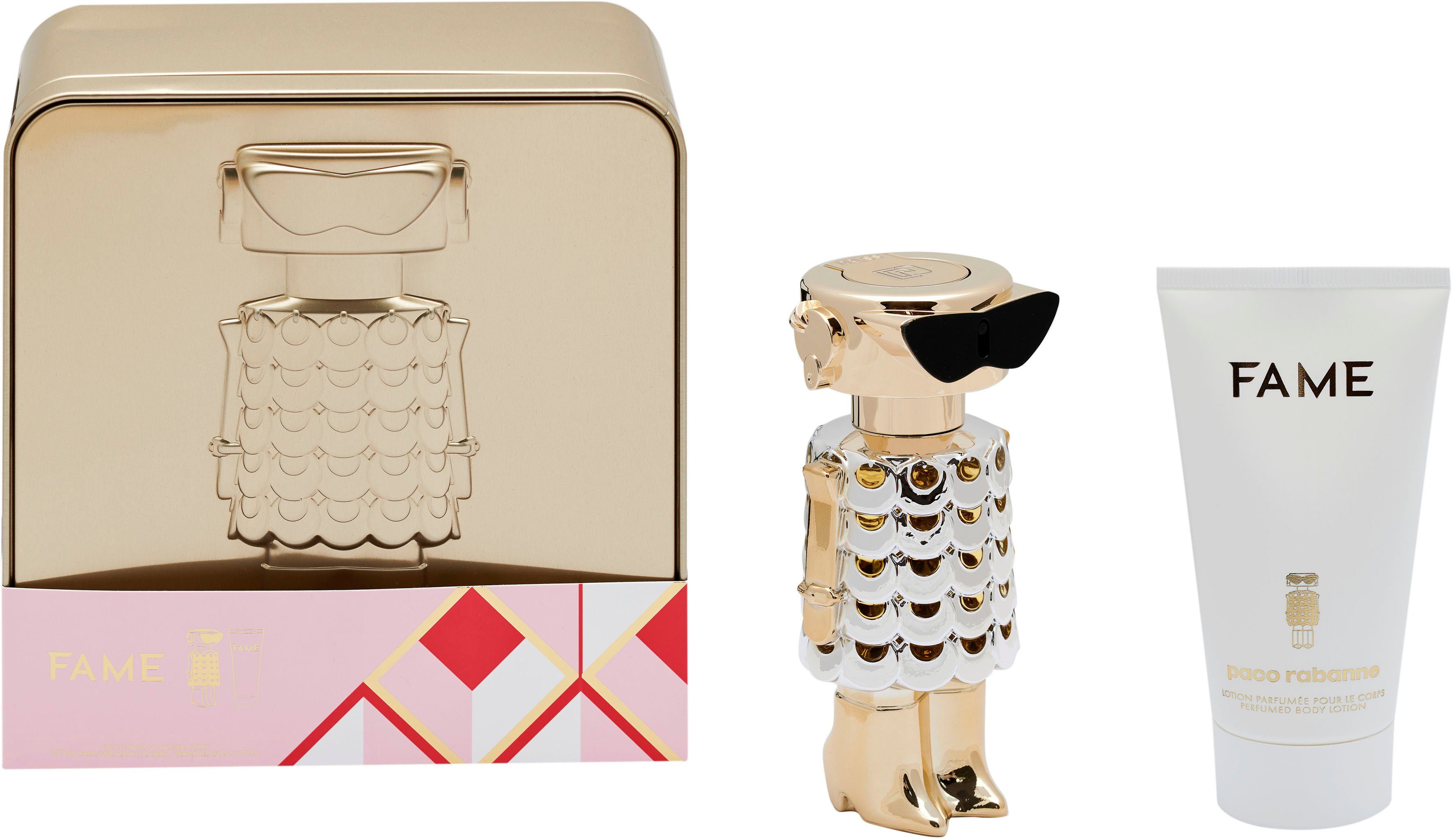 paco rabanne Duft-Set Eau de Parfum Fame, 2-tlg., mit sinnlich-charaktervollen Komposition