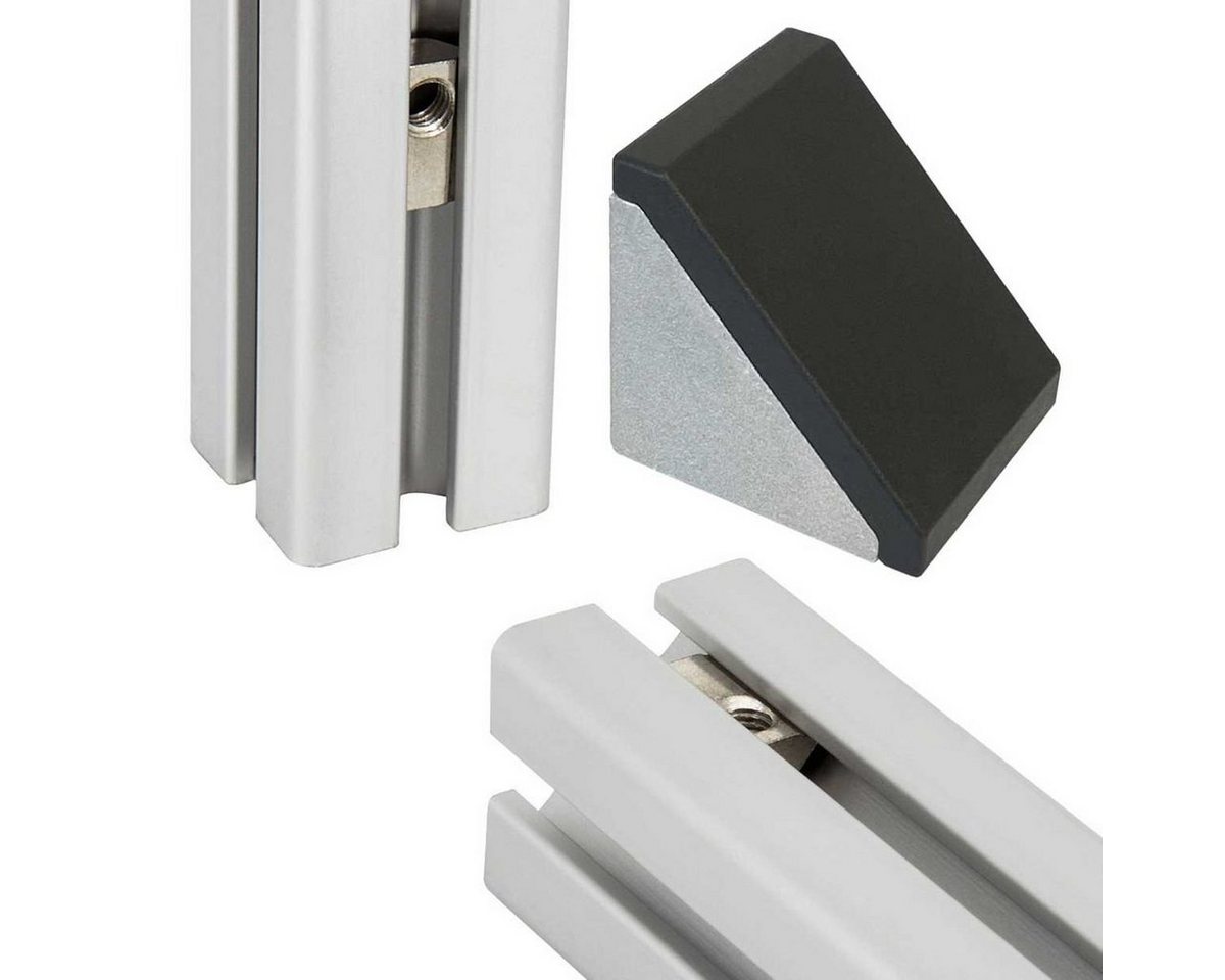 Thumbnail - SCHMIDT systemprofile Profil SCHMIDT systemprofile 50x Eckwinkel Nut 8 Alu Winkel Verbinder