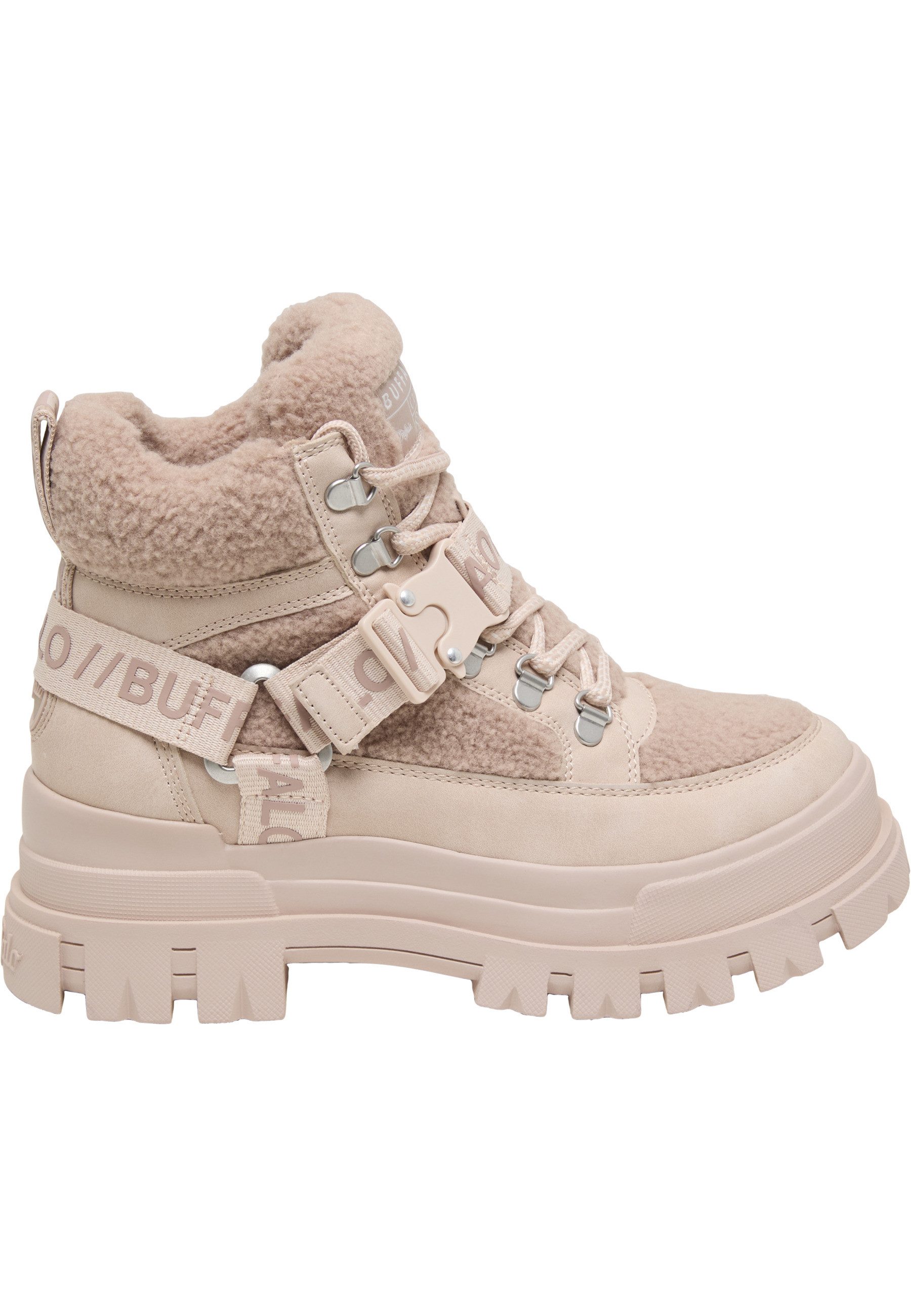 Buffalo Buffalo ASPHA COM MID WARM - VEGAN NAPPA/FUR Stiefel