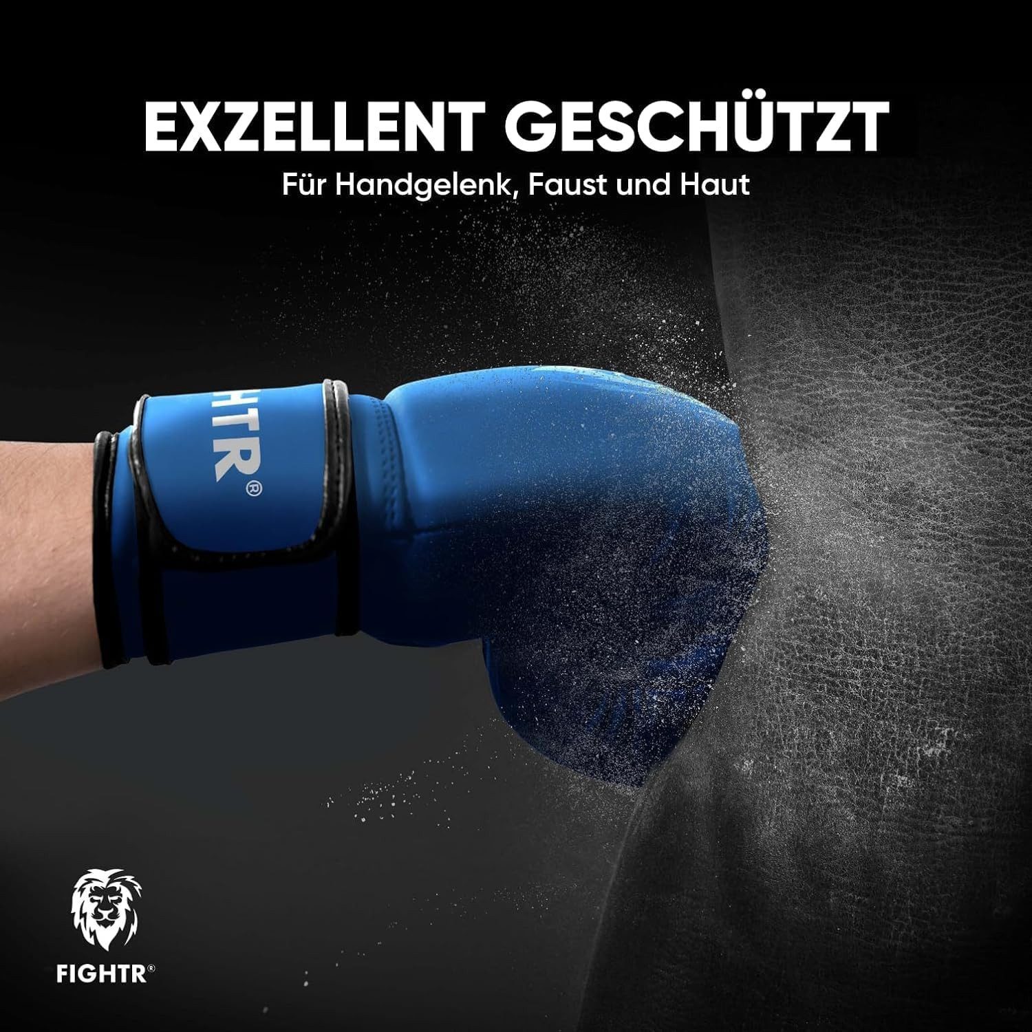 FIGHTR Kinderboxhandschuhe aus Kunstleder für Training & Kampfsport