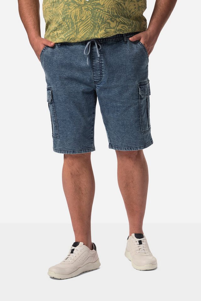 Men Plus Jeansbermudas Jeans-Cargobermuda