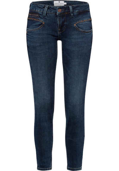 Freeman T. Porter 7/8-Jeans »Alexa Cropped« mit Ziernieten über den Eingrifftaschen