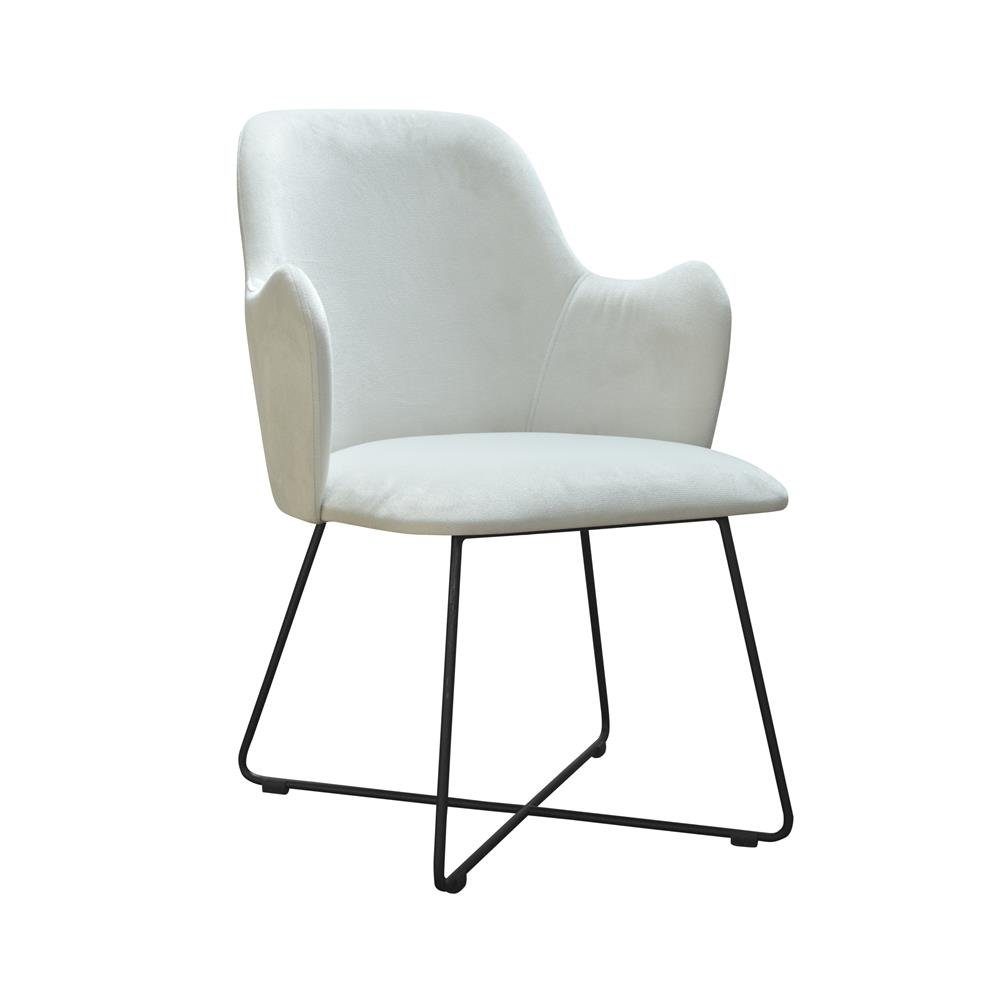 Weiß Stück Modern Gruppe Stuhl, Stühle JVmoebel 8 Sitzkomfort Esszimmerstühle Wohnzimmerstühle Design
