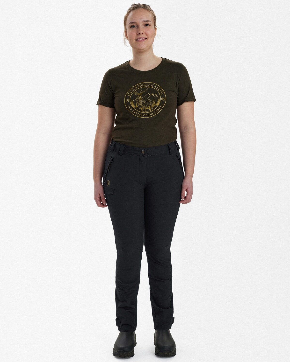 Deerhunter Outdoorhose Damen Hose Lady Ann Full Stretch