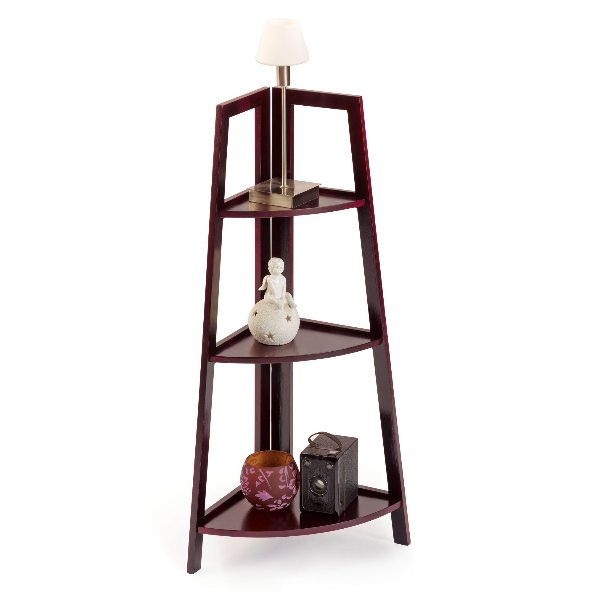 HAC24 Eckregal Standregal Holzregal mit 3 günstig online kaufen