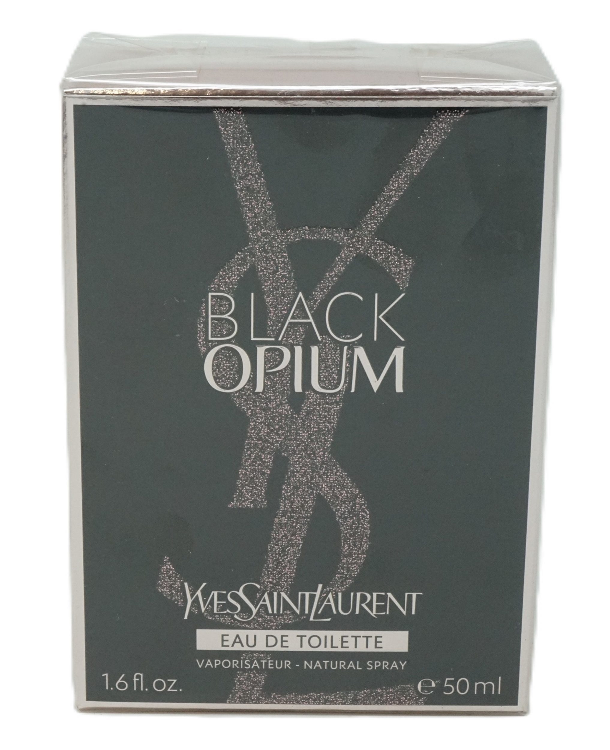 YVES SAINT LAURENT Eau de Toilette Black Opium, Glasflakon, Parfüm EDT, Damenduft