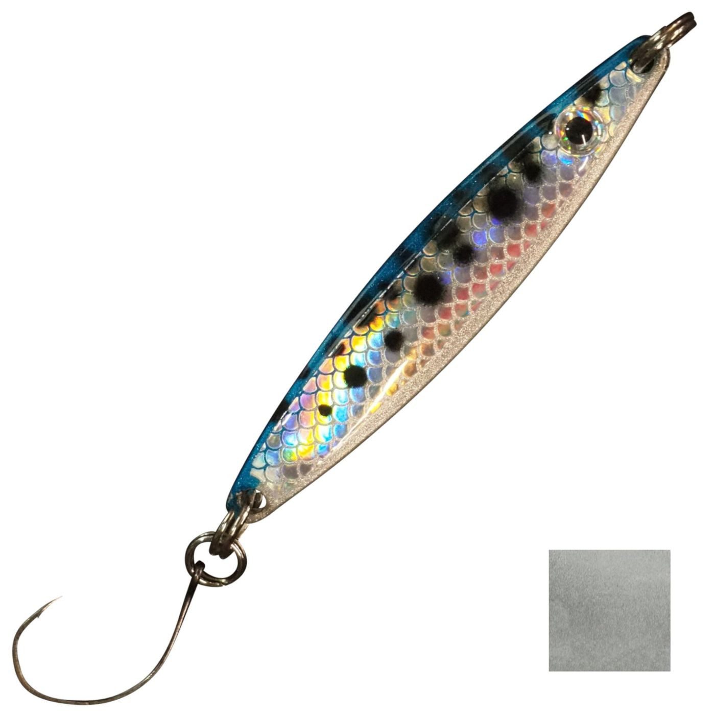 Kunstköder Eisele Eitz-Fly Holo mit Einzelhaken - Meerforellenköder
