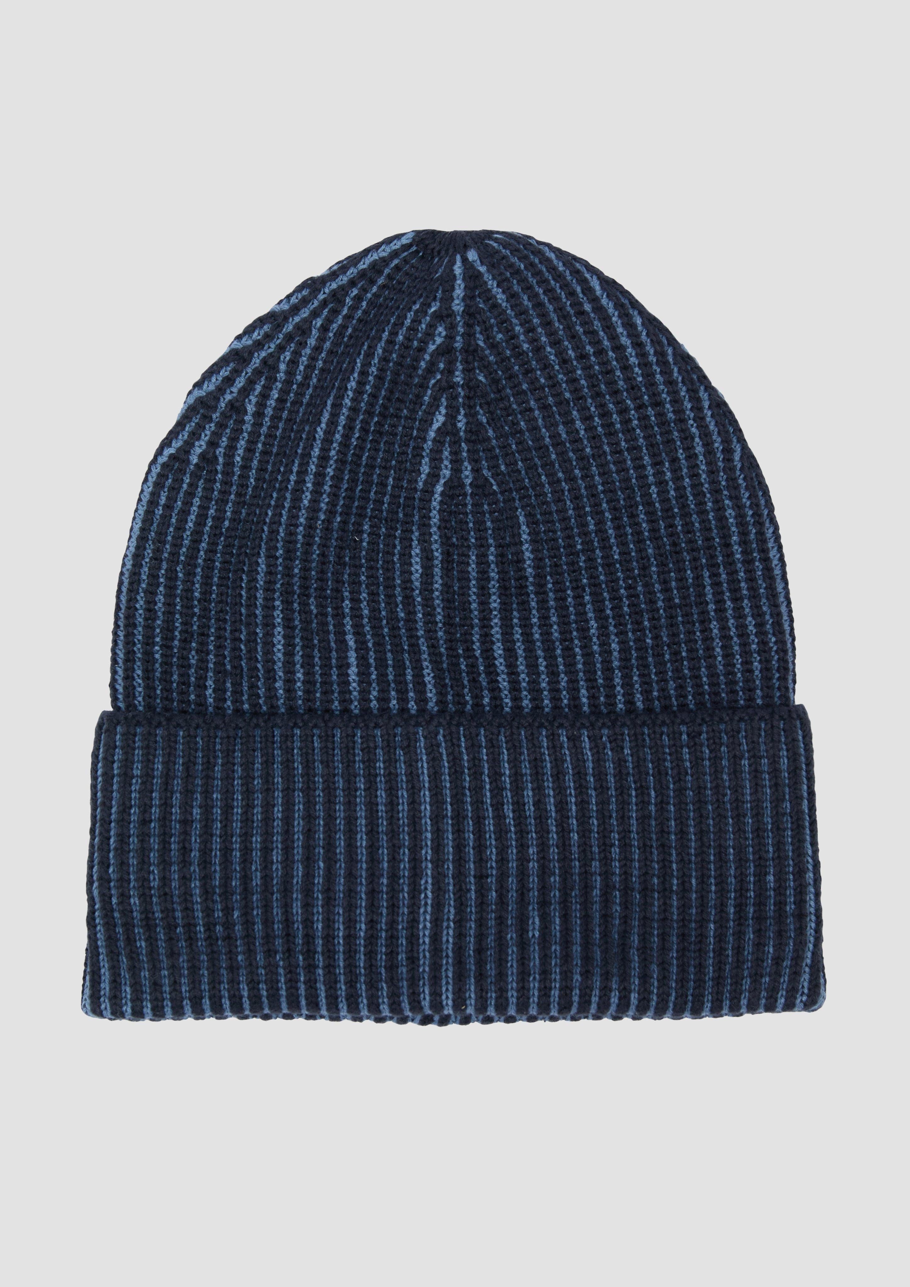 Strickmütze Strickmütze mit Rippstruktur