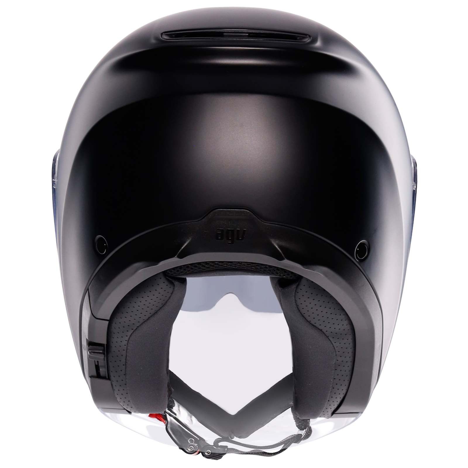 AGV Motorradhelm AGV Irides Jethelm mono matt-schwarz (1er Set)