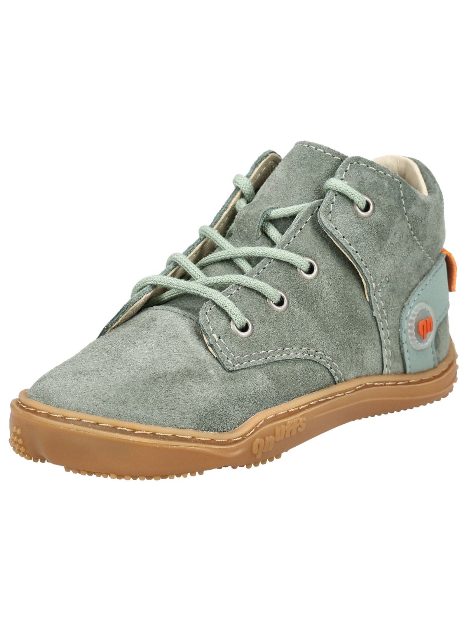 qnuffs Barfußschuhe Sneaker Leder . Barfußschuh