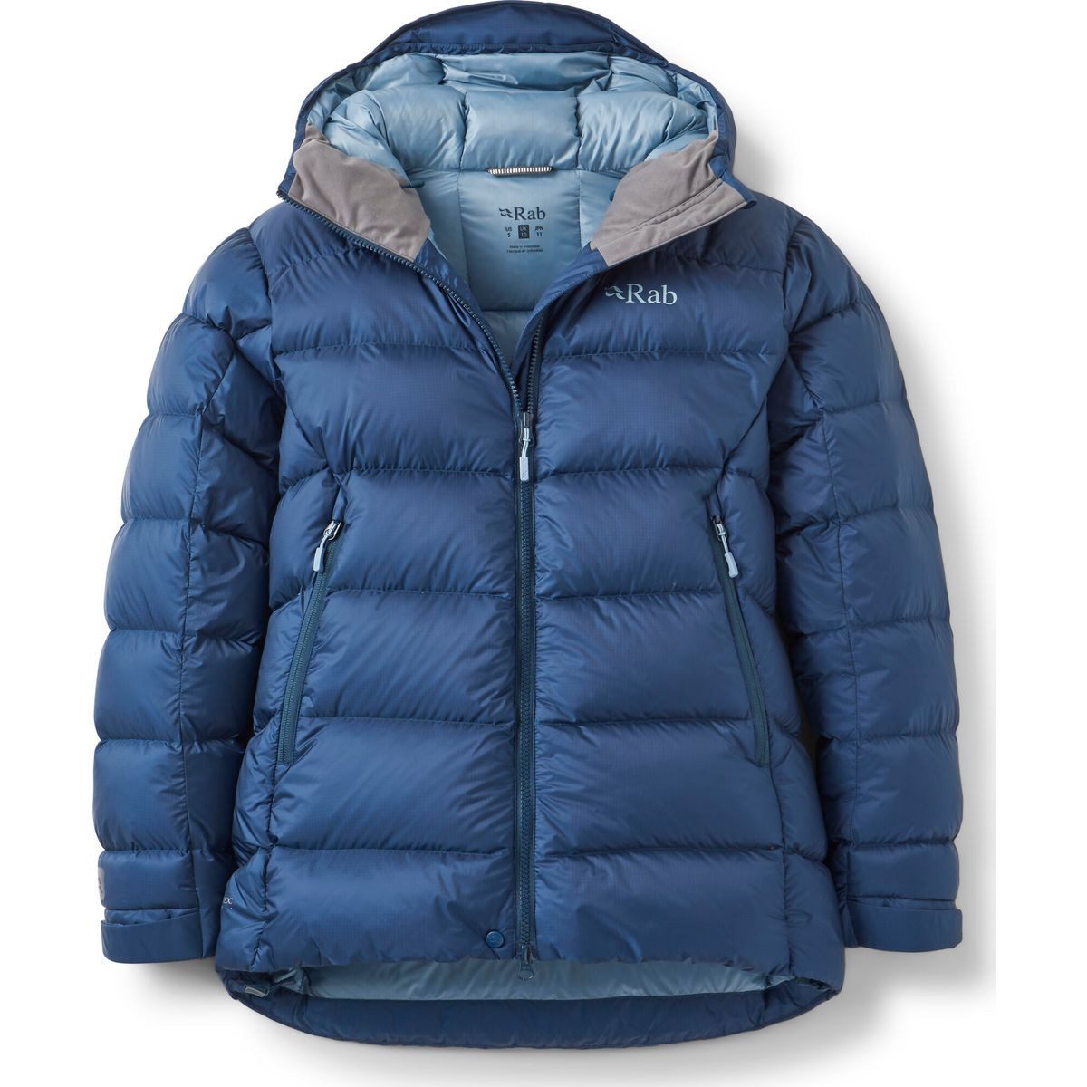 Rab Outdoorjacke Neutrino Pro Hoody Wmns Damenjacke für Winterwanderungen mit 800-cuin-Daunenfüllung