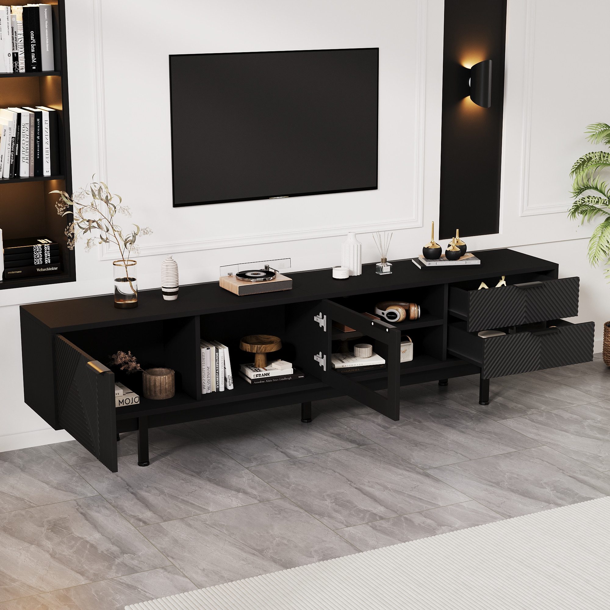 Merax Lowboard modern Fernsehschrank (1 St., günstig online kaufen