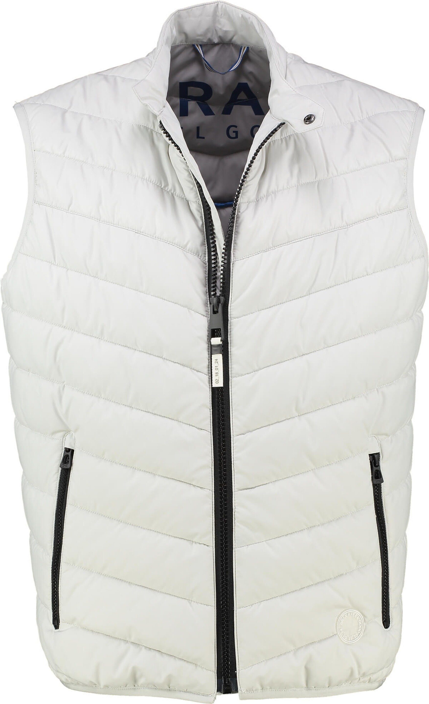 Brax Steppweste BRAX Steppweste Matt silber wasserabweisend