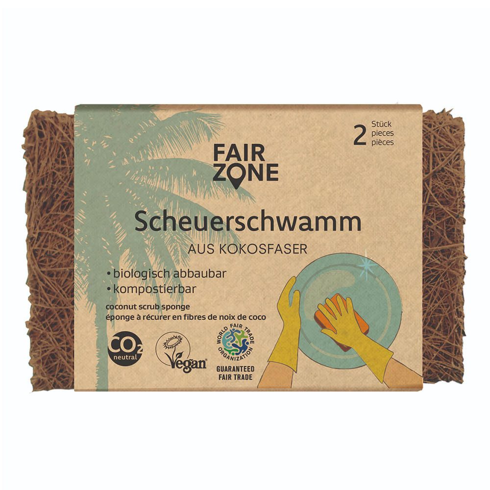Fair Zone Scheuerschwamm Scheuerschwamm 2Stk.