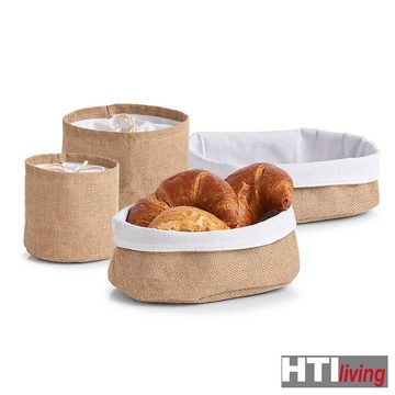 HTI-Living Aufbewahrungsbox Aufbewahrungsbeutel Jute, Baumwolle (1 St), Jutesäckchen Jutebeutel mit Kordelzug