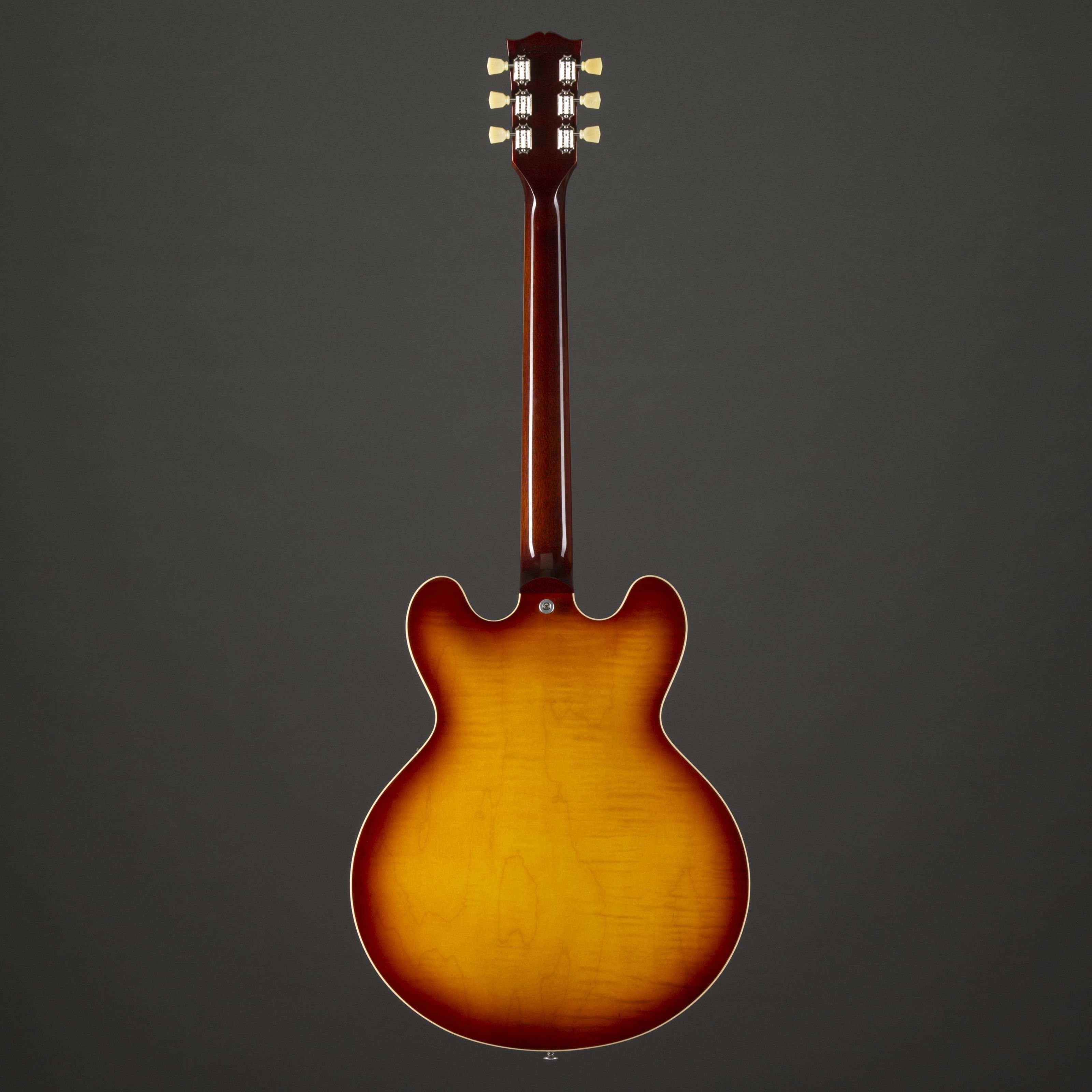 - Figured Gibson Gitarre Iced Spielzeug-Musikinstrument, Halbakustik ES-335 Tea