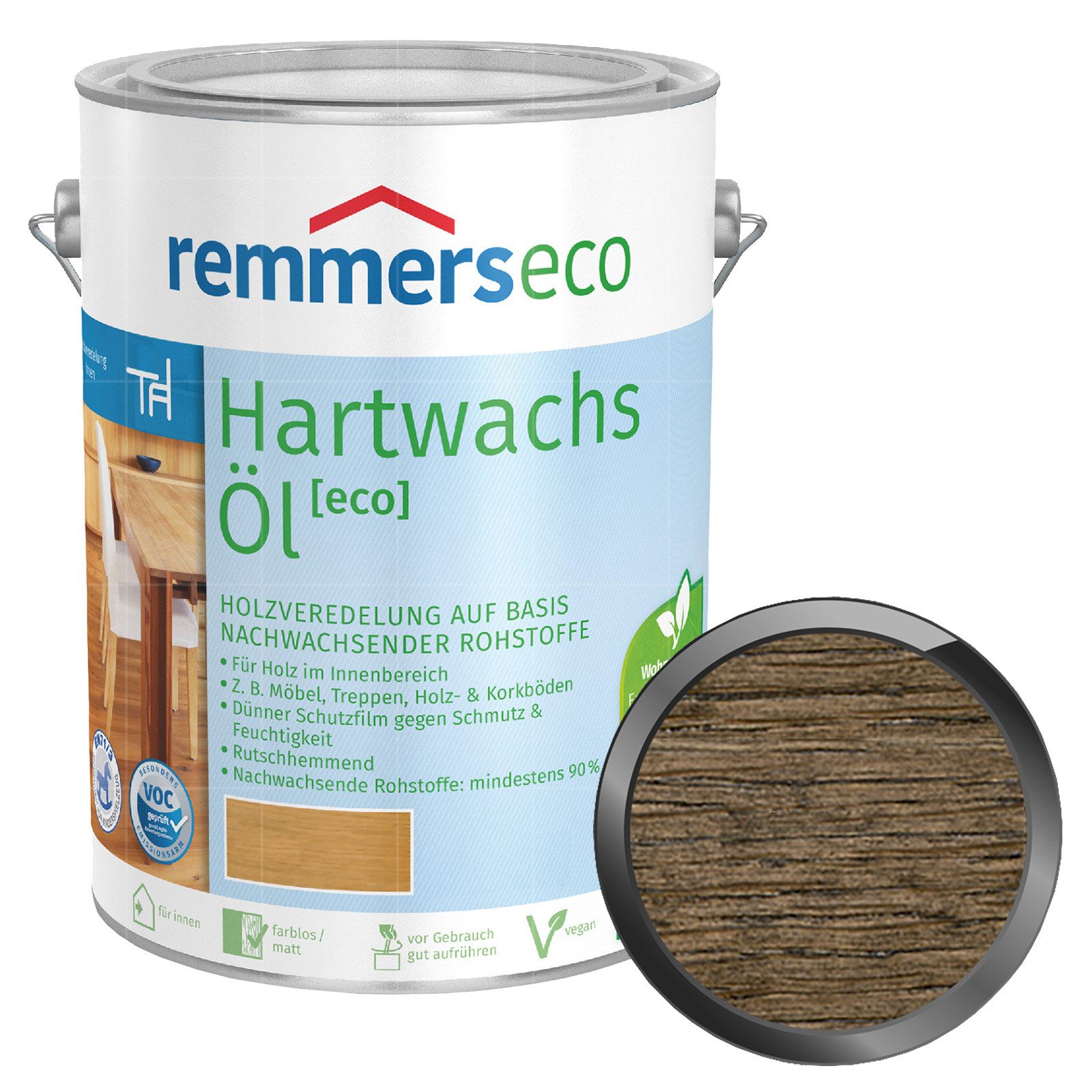 Remmers Holzöl REMMERS ECO HARTWACHS-ÖL - 2.5 LTR