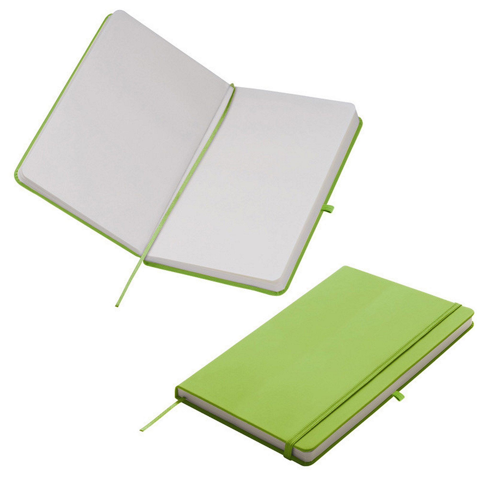 Notizbuch Notizbuch / DIN A5 / 160S. / blanko / samtweiches PU Hardcover / Farbe