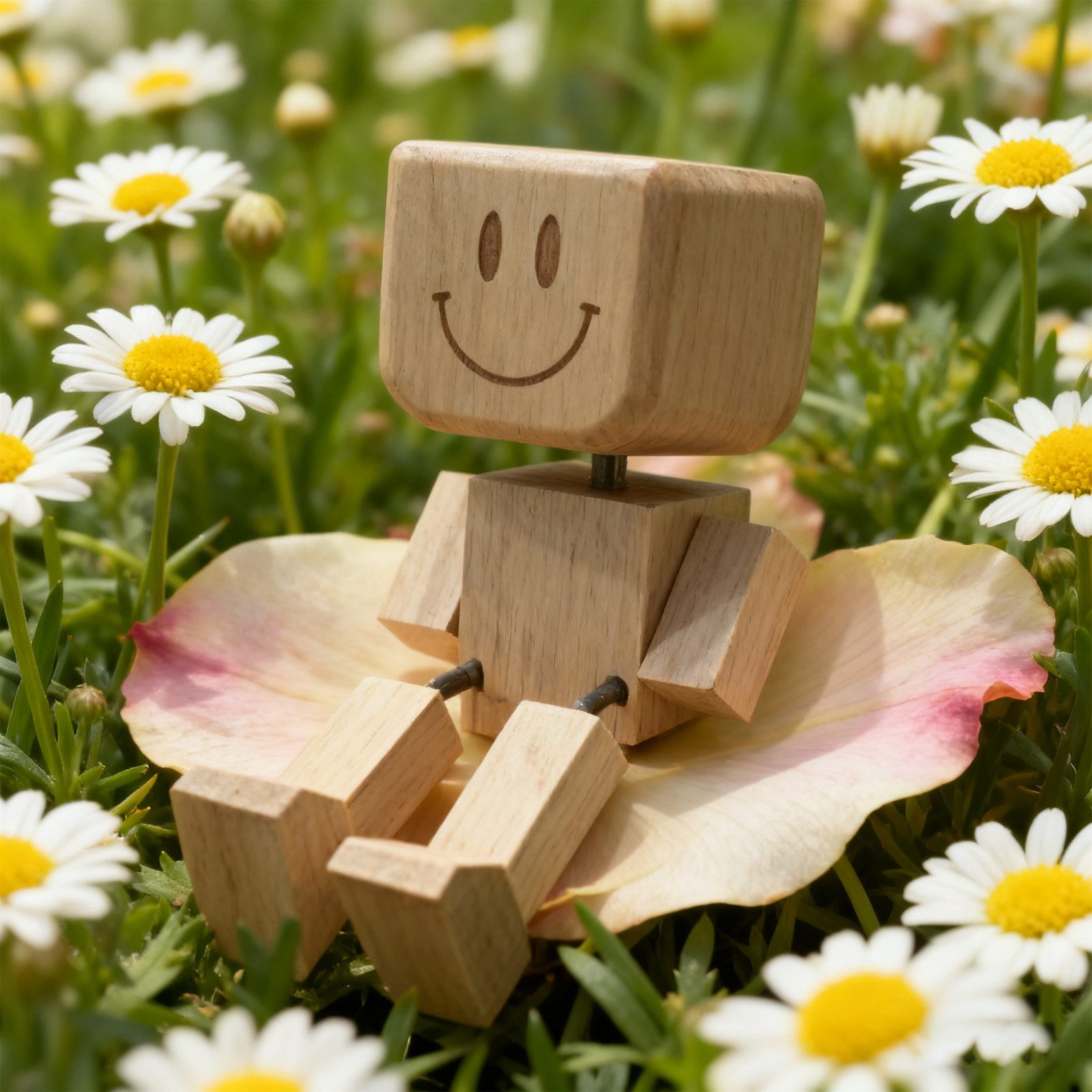 REDOM Dekofigur Schaukelpuppe aus Holz Auto Deko Holz Wackelpuppe Armaturen günstig online kaufen