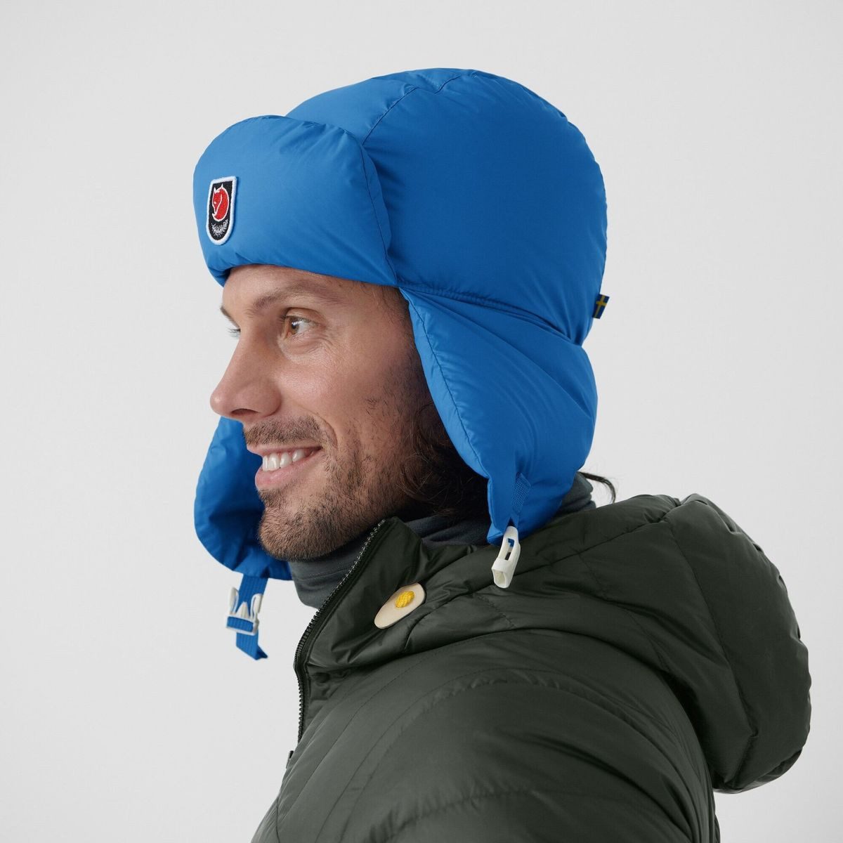 Fjällräven Beanie Expedition Down Heater Leichte, mit Daunen gepolsterte Wintermütze für arktische Abenteuer