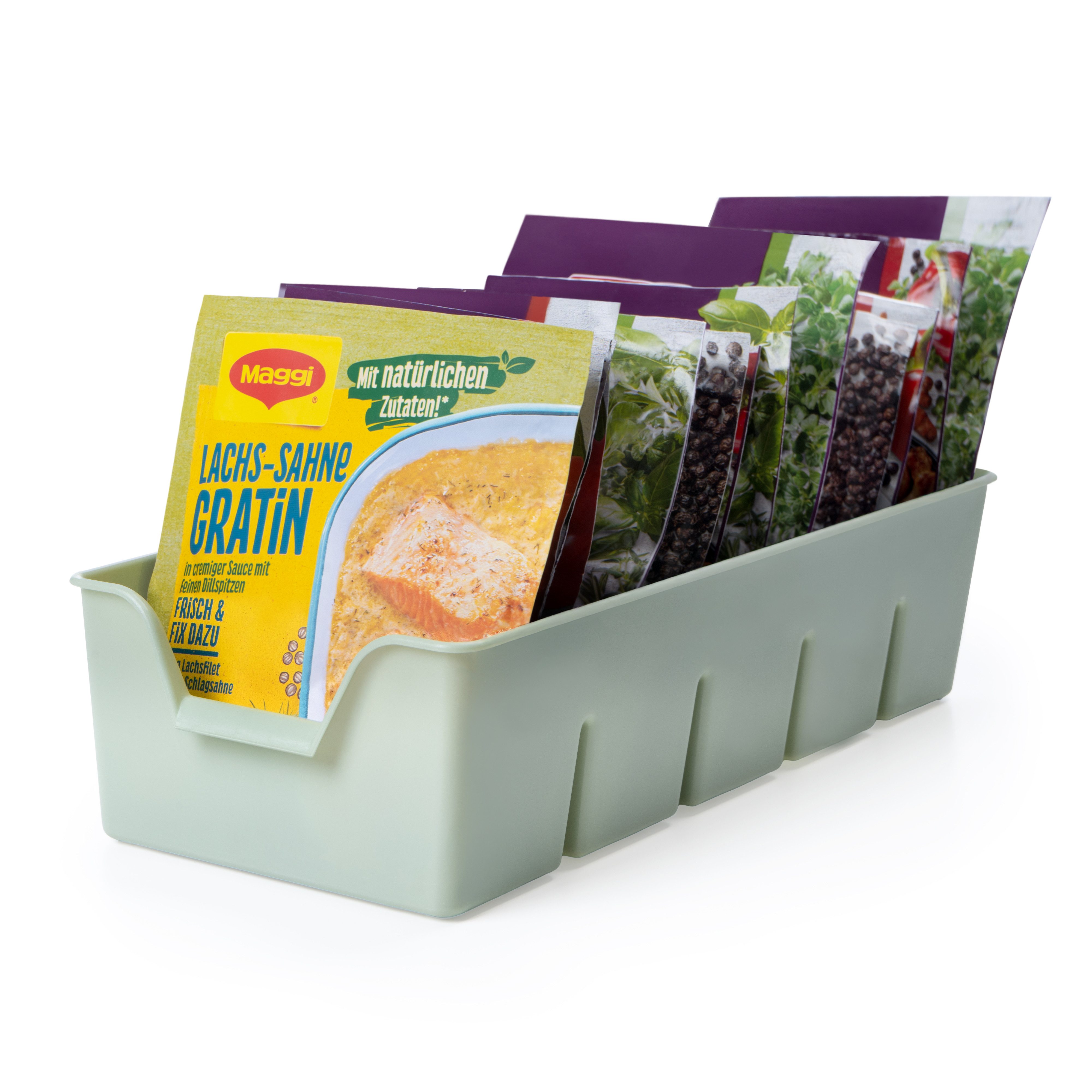 KONZEPT Gewürzregal Gewürz Organizer für Schrank, Gewürzbehälter aus Plasti günstig online kaufen