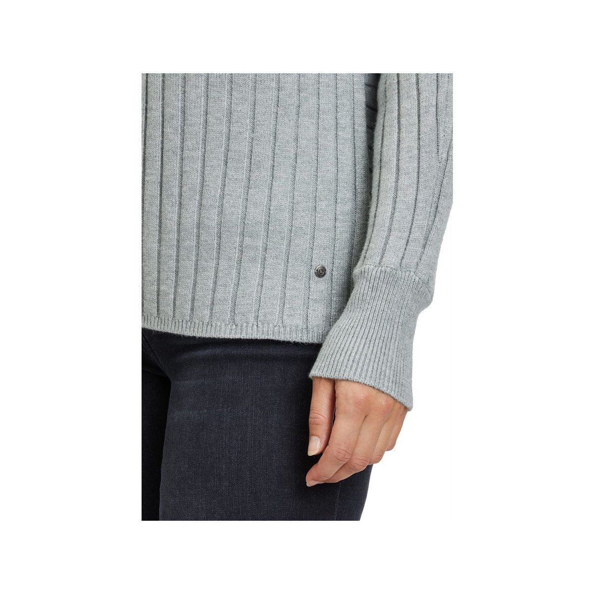 Betty&Co Grey Longpullover (1-tlg) betty Melange grau