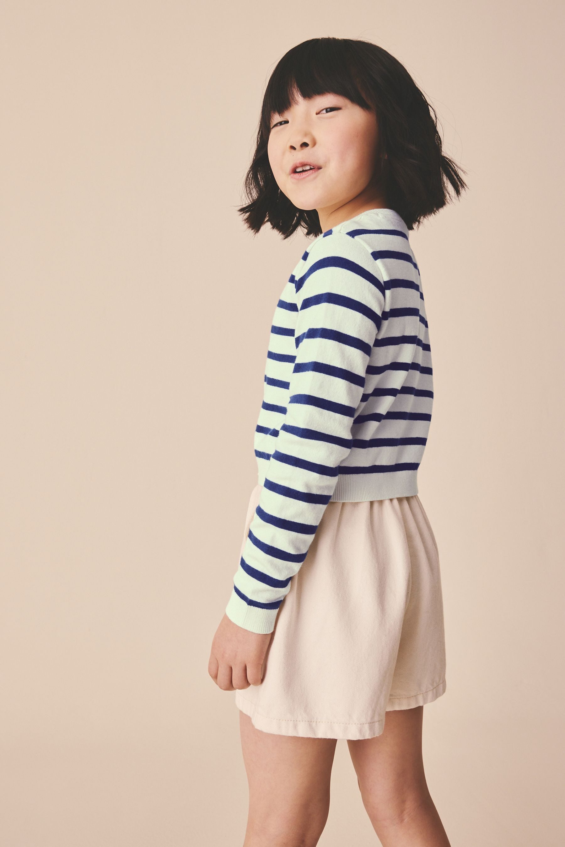 Next Strickjacke Strickjacke mit Knöpfen (1-tlg)