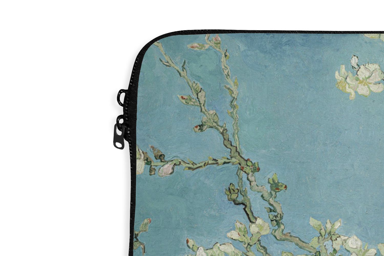 MuchoWow Laptop-Hülle Van Gogh - Mandelblüte - Alte Meister - Kunst - Vintage 13.3 Zoll, Laptopsleeve, weiches Innenfutter zum Schutz Kratzern, Laptoptasche