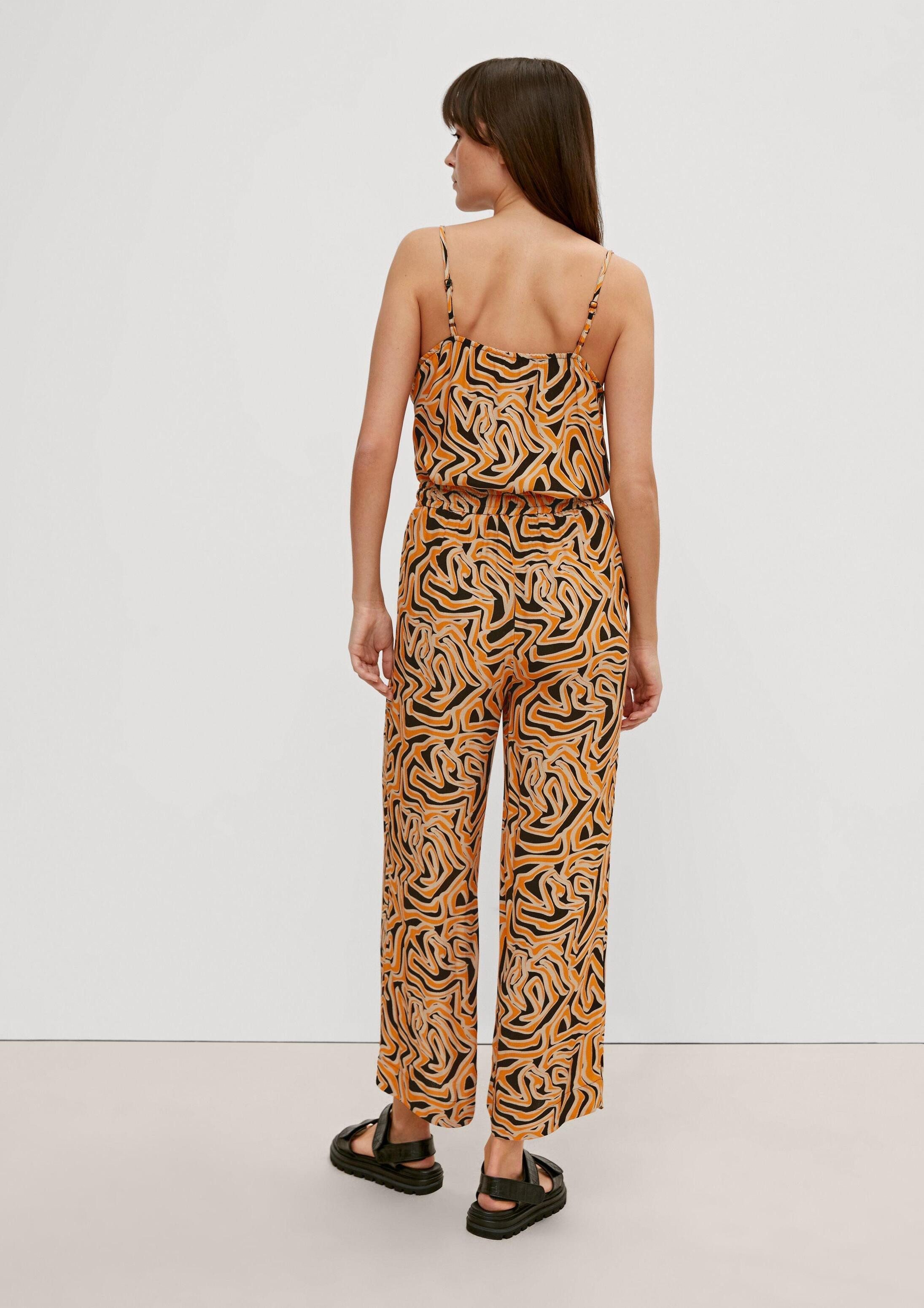 comma Blusentop Bluse Bluse mit Spaghettiträgern
