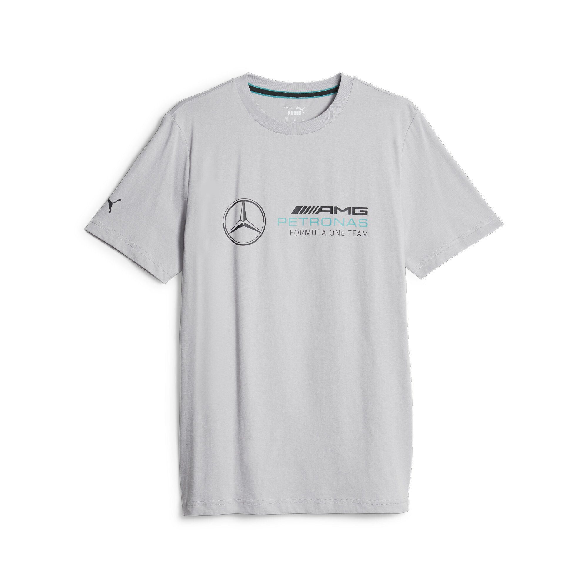 PUMA T-Shirt Mercedes-AMG PETRONAS Motorsport T-Shirt Herren Mercedes Team Silver Gray