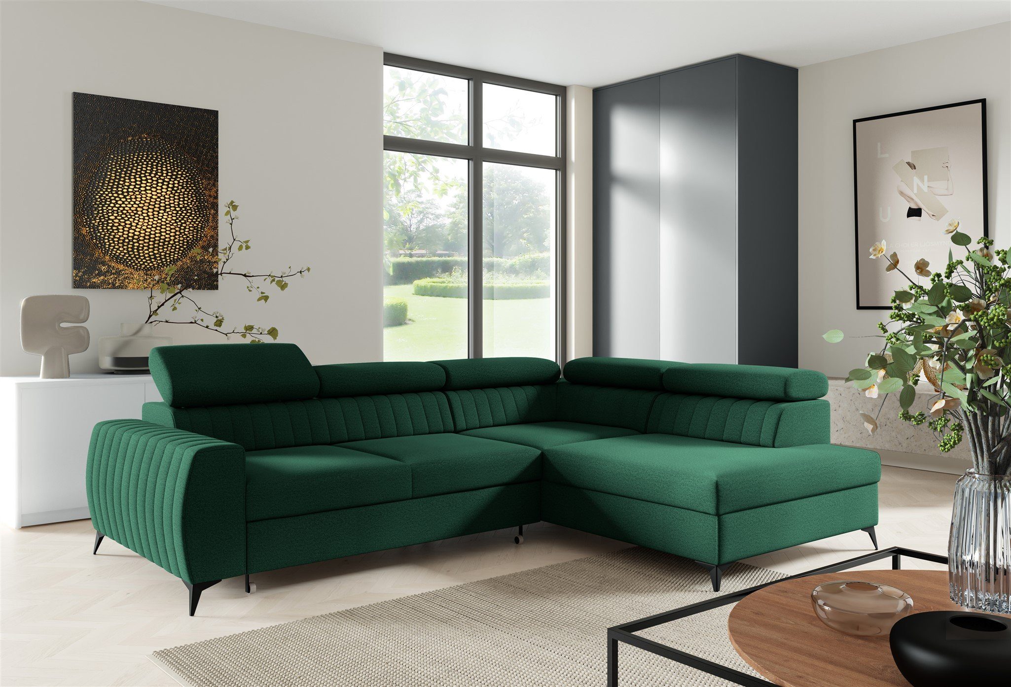 Fun Möbel Ecksofa Ecksofa Sofa TORONTO günstig online kaufen