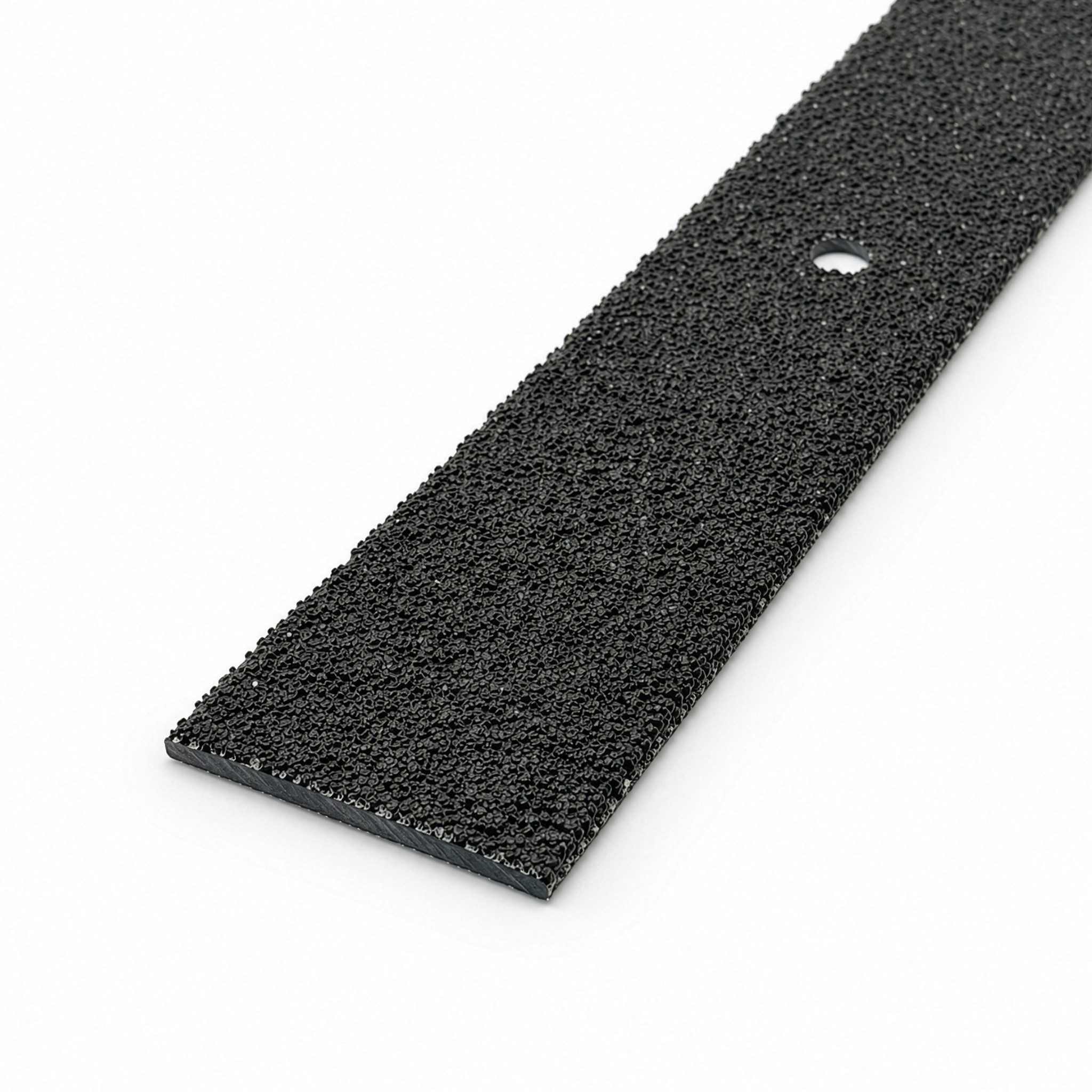 Floordirekt Treppenkantenprofil Elite Rutschhemmendes GFK-Profil mit Aluminiumoxid-Beschichtung, Vorgebohrt