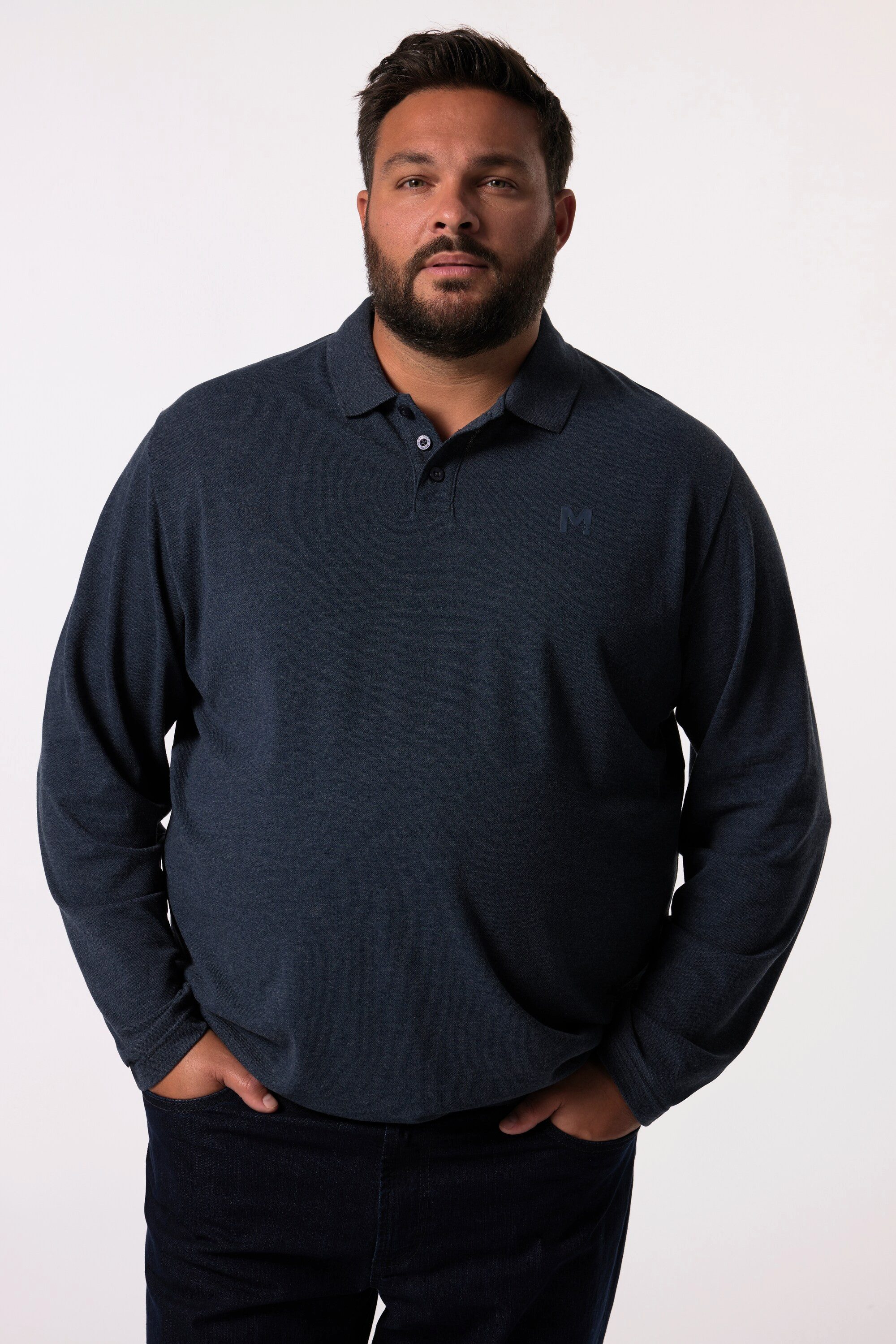 Men Plus Poloshirt Men+ Poloshirt Bauchfit günstig online kaufen
