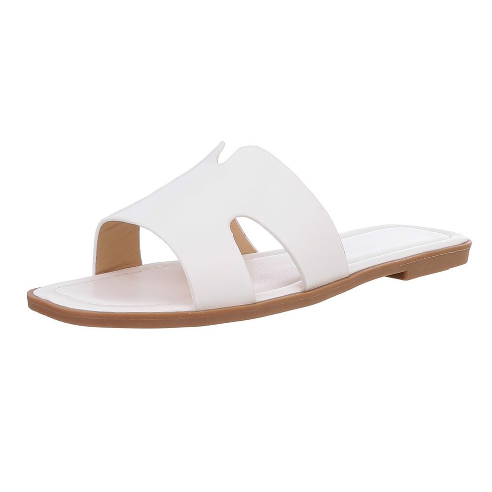 Ital-Design Komfortable Sandalen für Alltag und Freizeit Pantolette (893228 günstig online kaufen