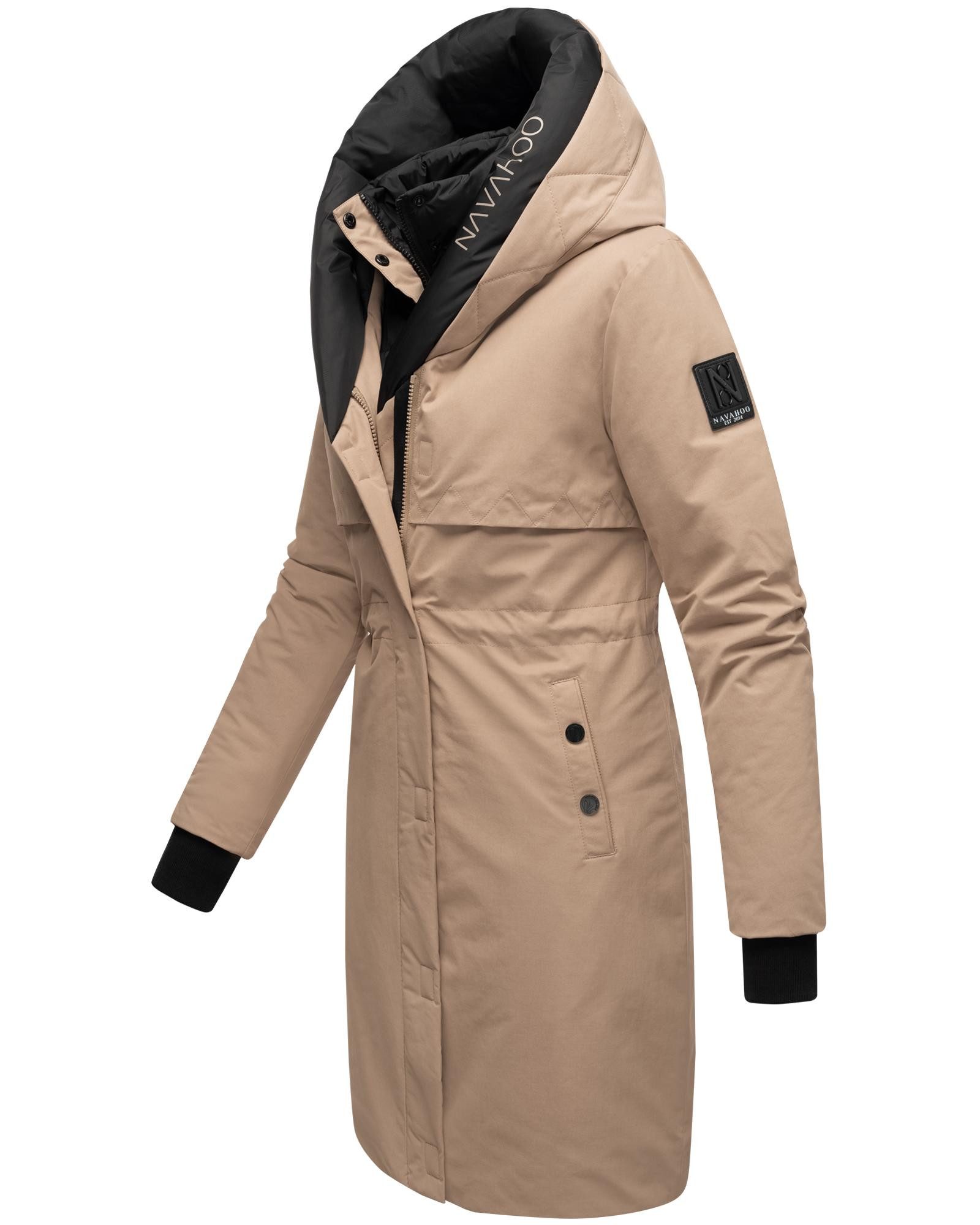 Navahoo Kurzmantel Snowelf Wintermantel mit hohem günstig online kaufen