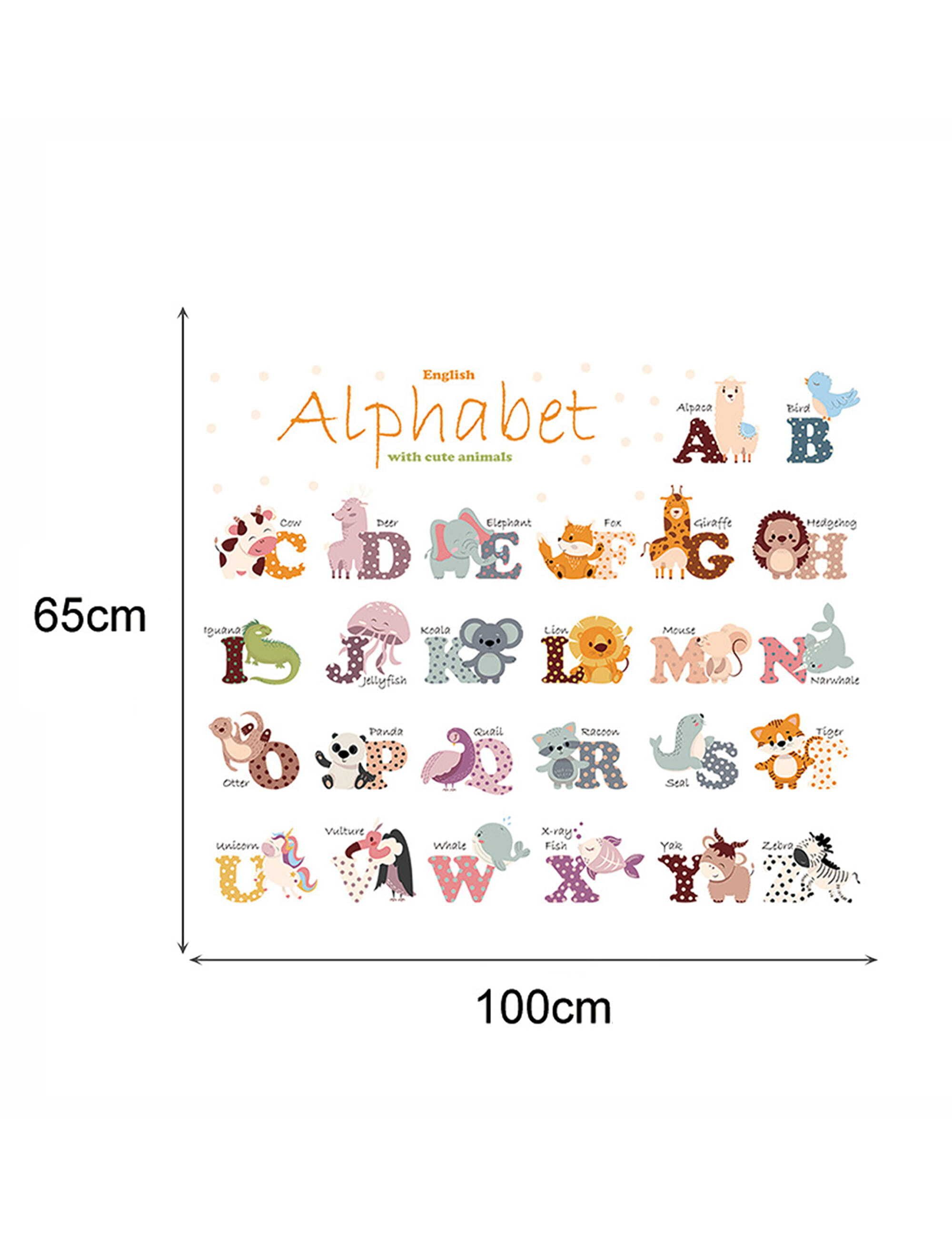 Sipo Wandbild Wandaufkleber Hase, Sterne, Buchstaben günstig online kaufen