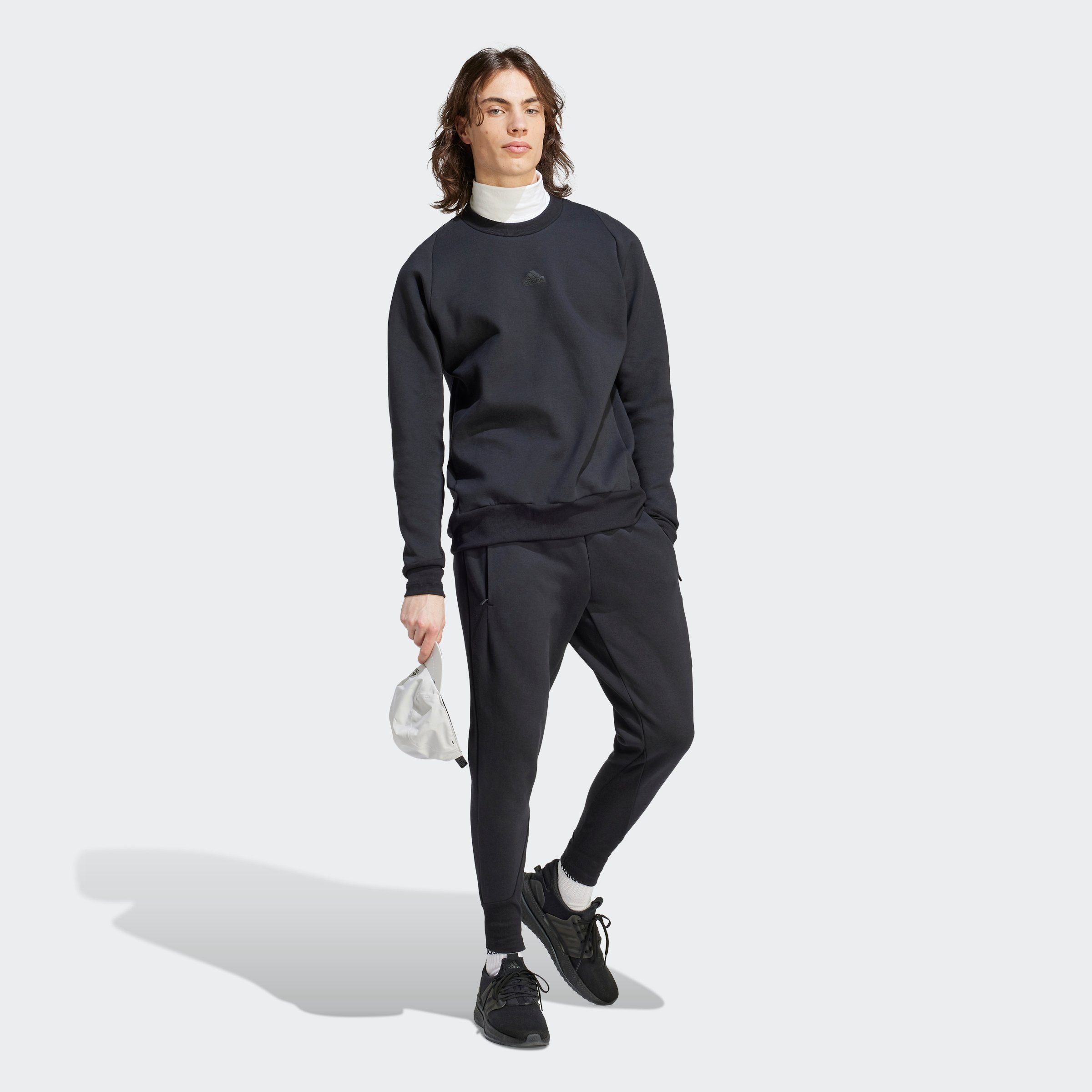adidas Sportswear ADIDAS Black Sweatshirt Z.N.E. PREMIUM