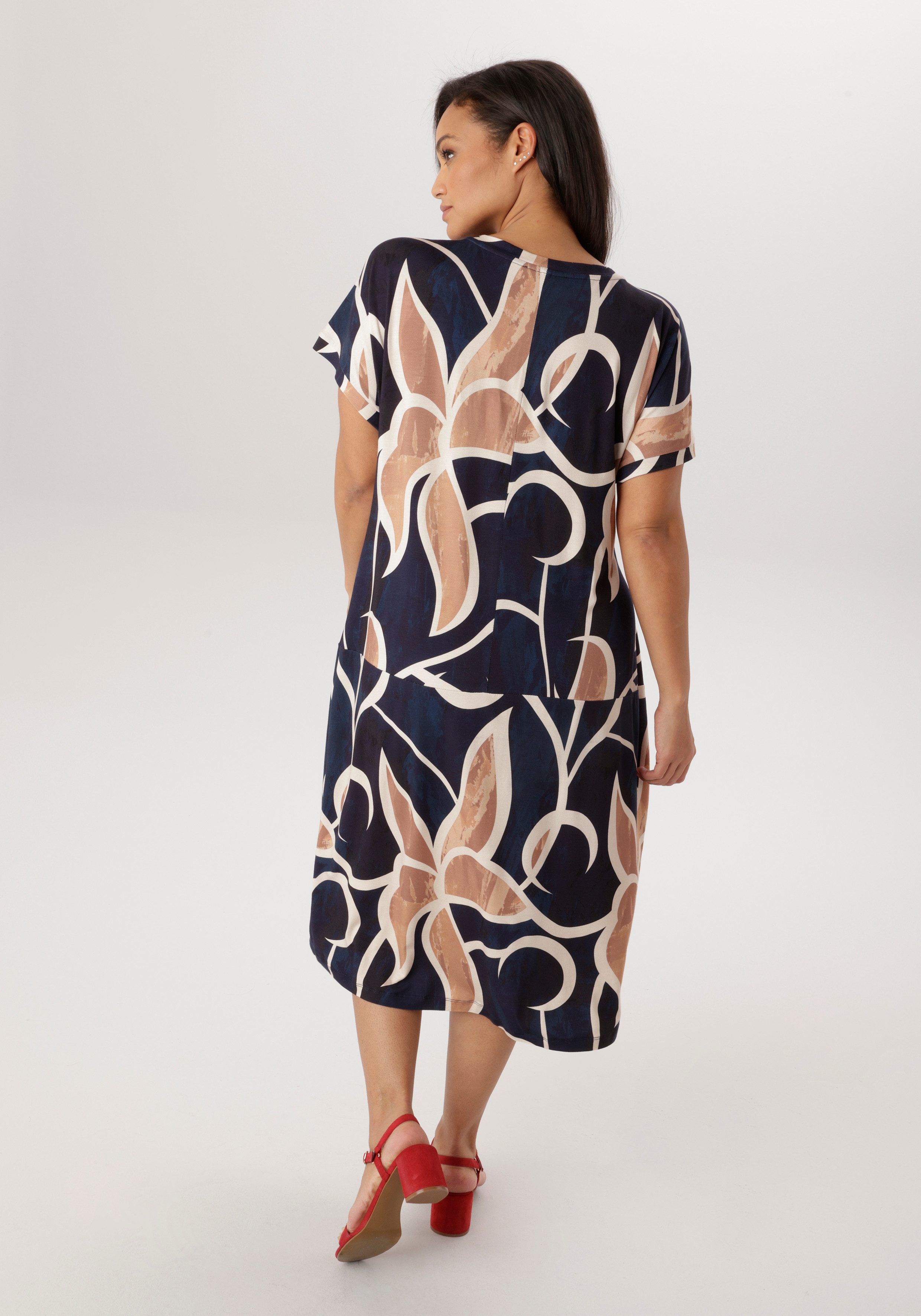 Aniston PLUS Jerseykleid in bequemes Jersey-Qualität - NEUE KOLLEKTION