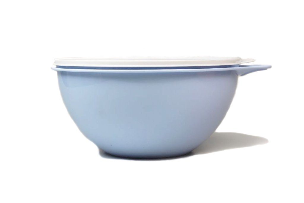 Tupperware Rausel TUPPERWARE Rührschüssel Maximilian 4,5 L hellblau + SPÜLTUCH
