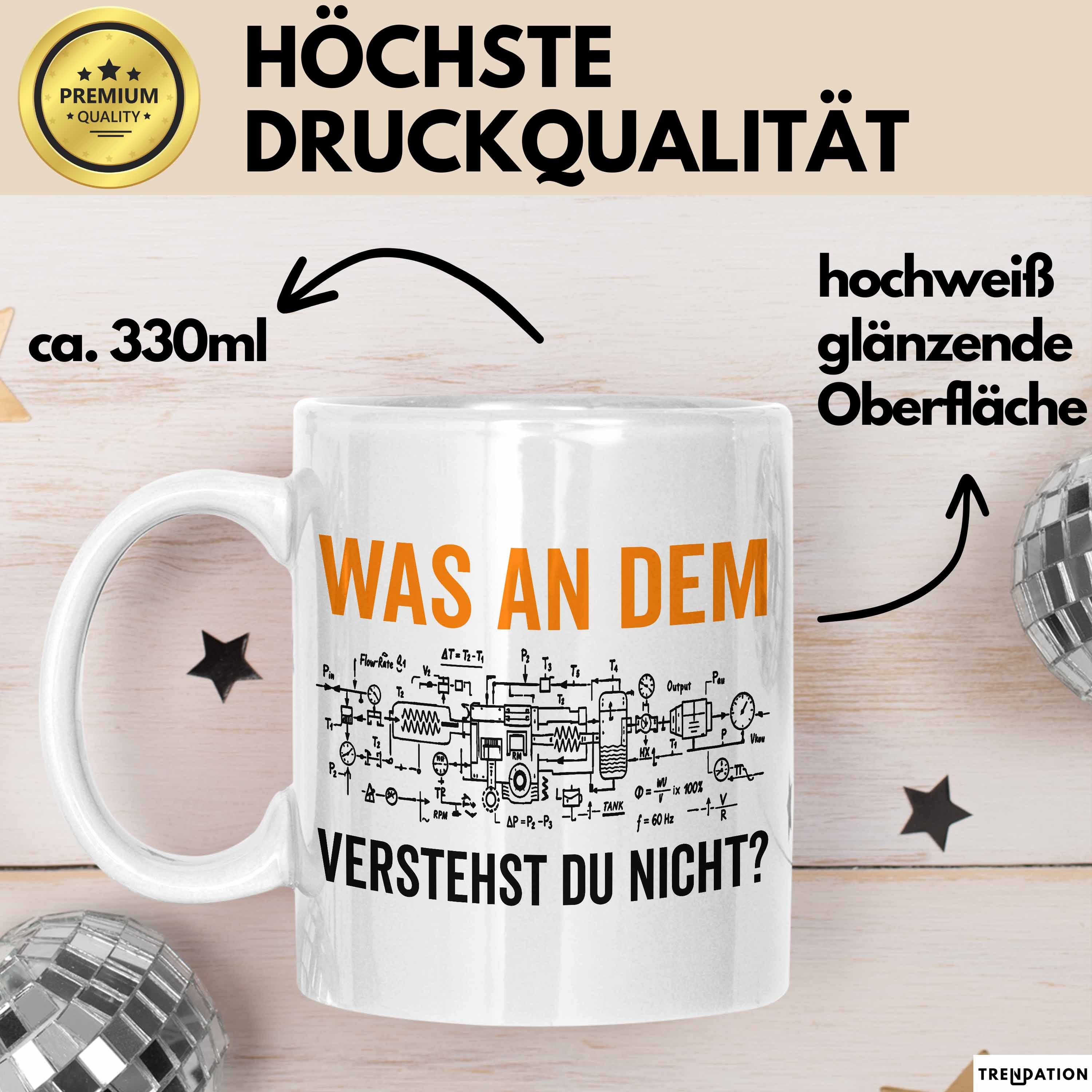 Trendation Tasse Maschinenbauingenieur Ingenieurwesen Tasse Geschenk Lustige Geschenkid, Keramik