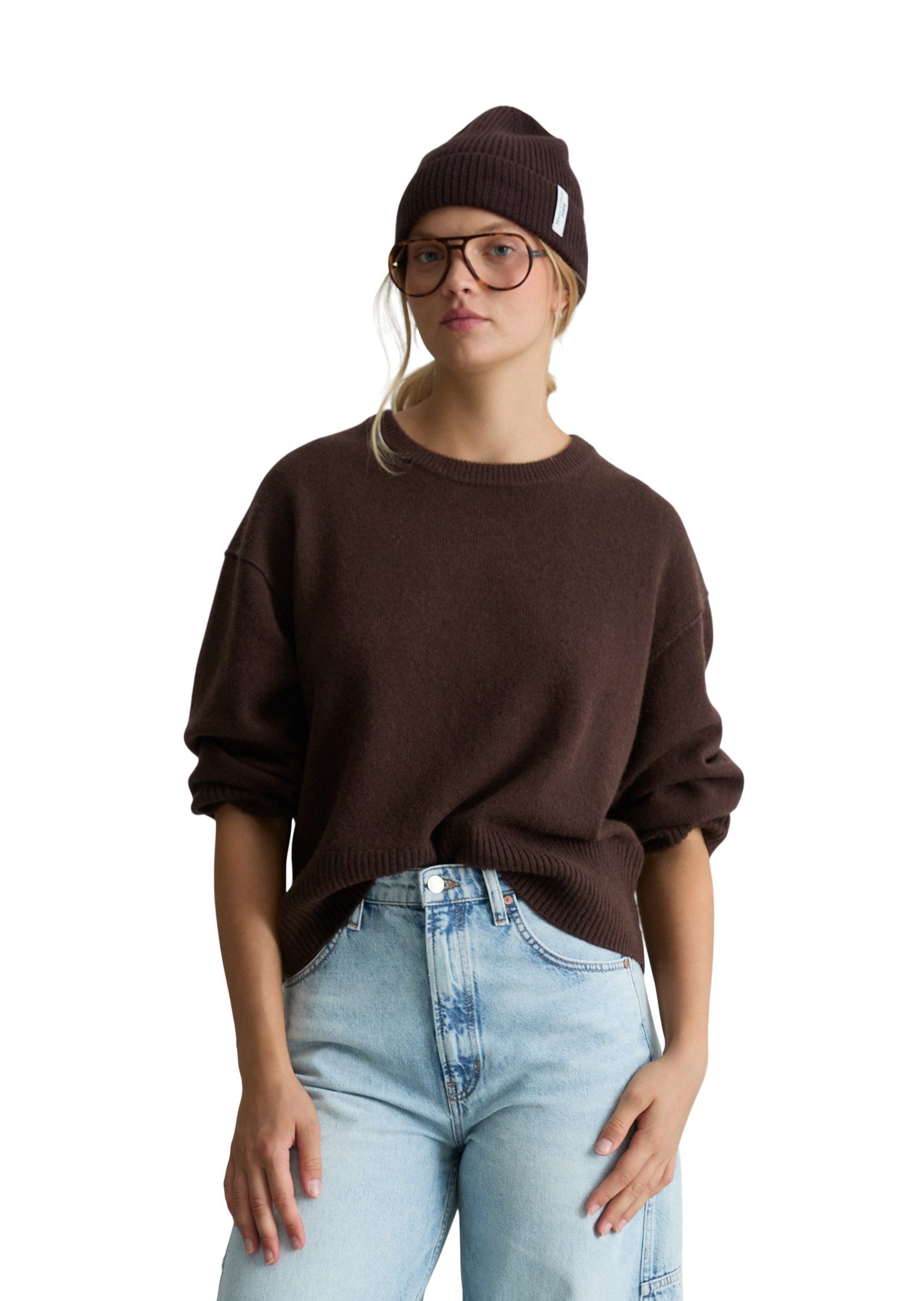 Marc O'Polo DENIM Strickpullover mit weicher Haptik