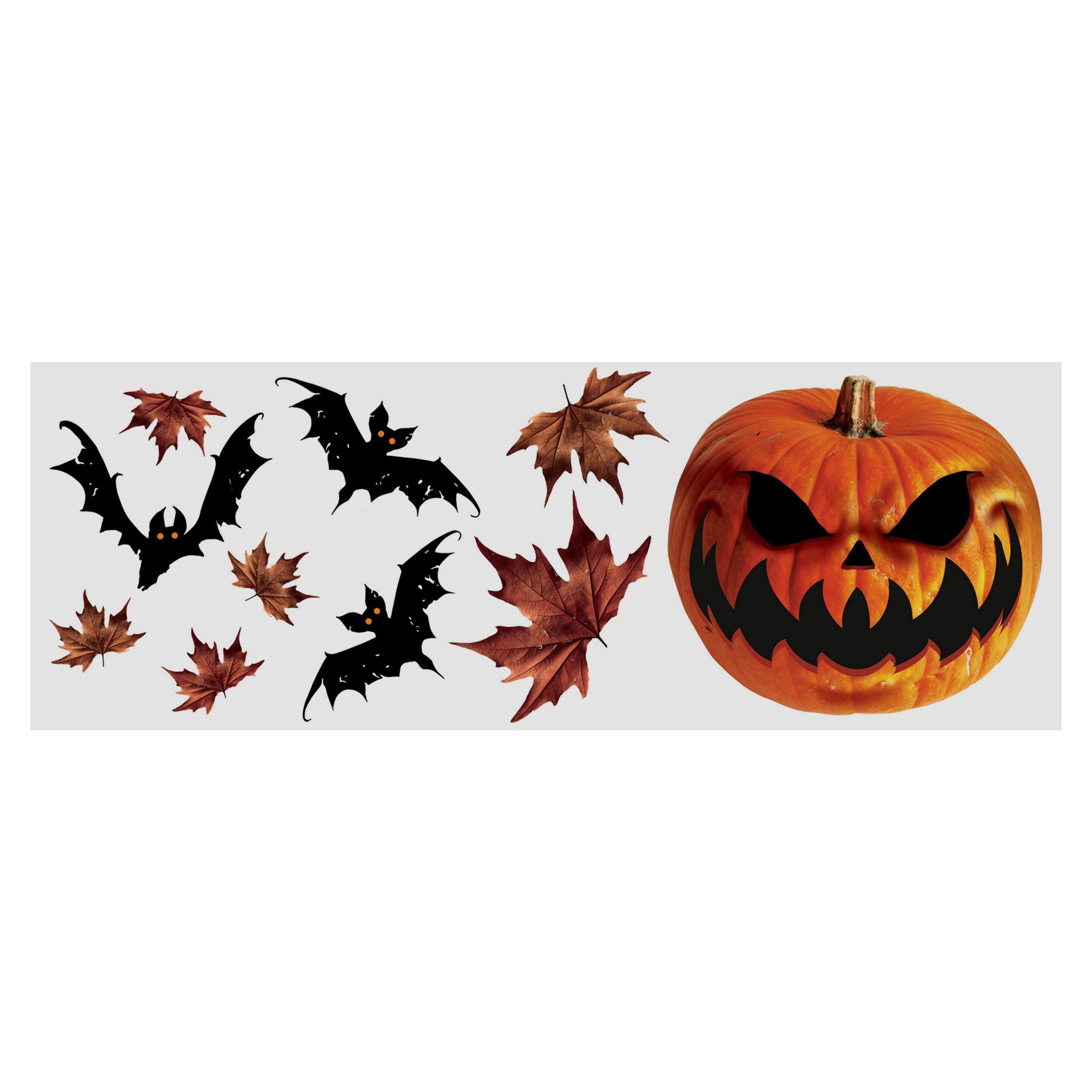 Metamorph Dekoobjekt Schnitzkürbis – Deko-Aufkleber - Halloween deko, Halloween deko
