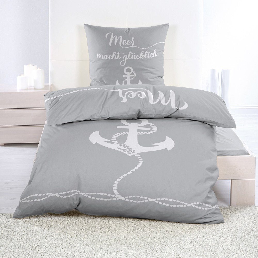 Casa Colori Bettwäsche Renforce Ganzjahres Bettgarnitur günstig online kaufen